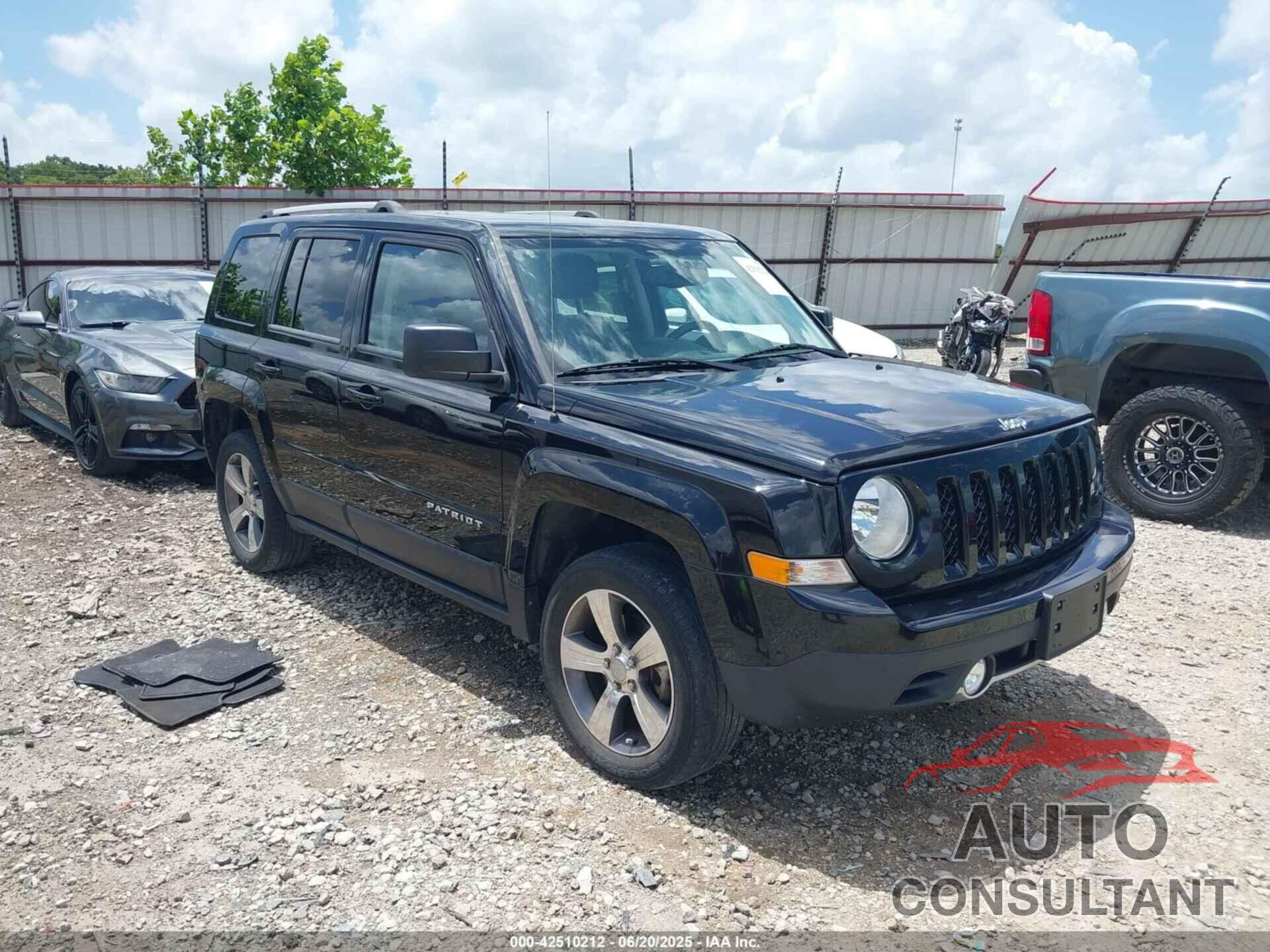 JEEP PATRIOT 2016 - 1C4NJRFB4GD809651