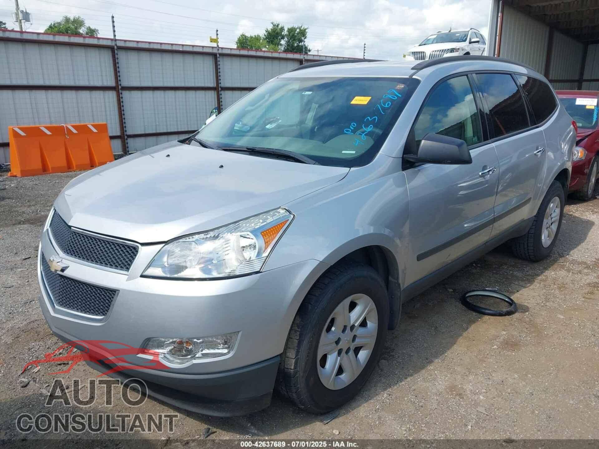 CHEVROLET TRAVERSE 2012 - 1GNKRFED7CJ403105