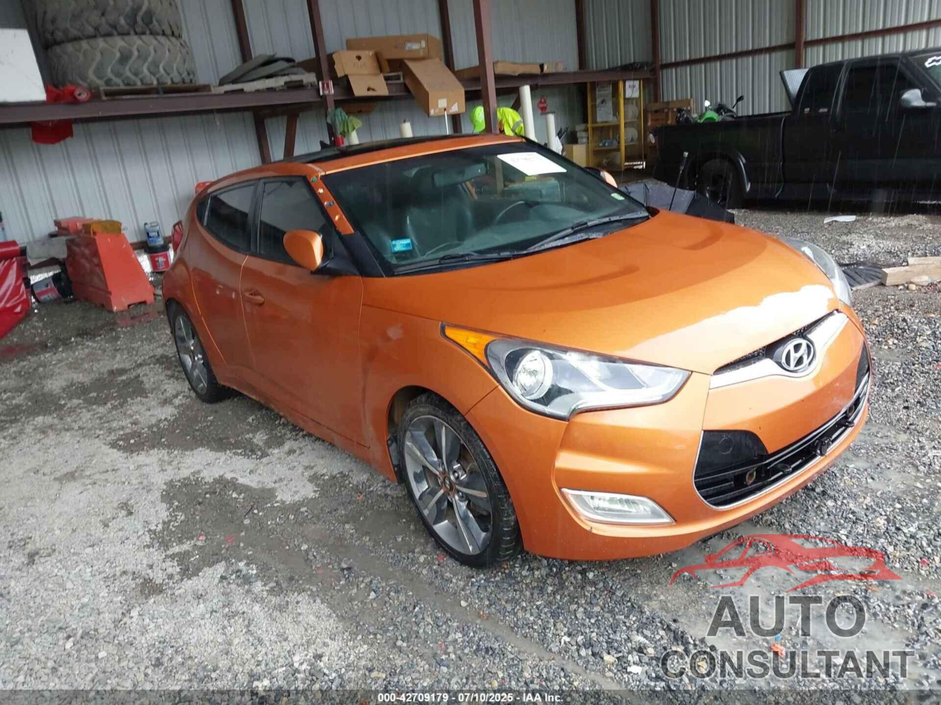 HYUNDAI VELOSTER 2016 - KMHTC6AD4GU256763