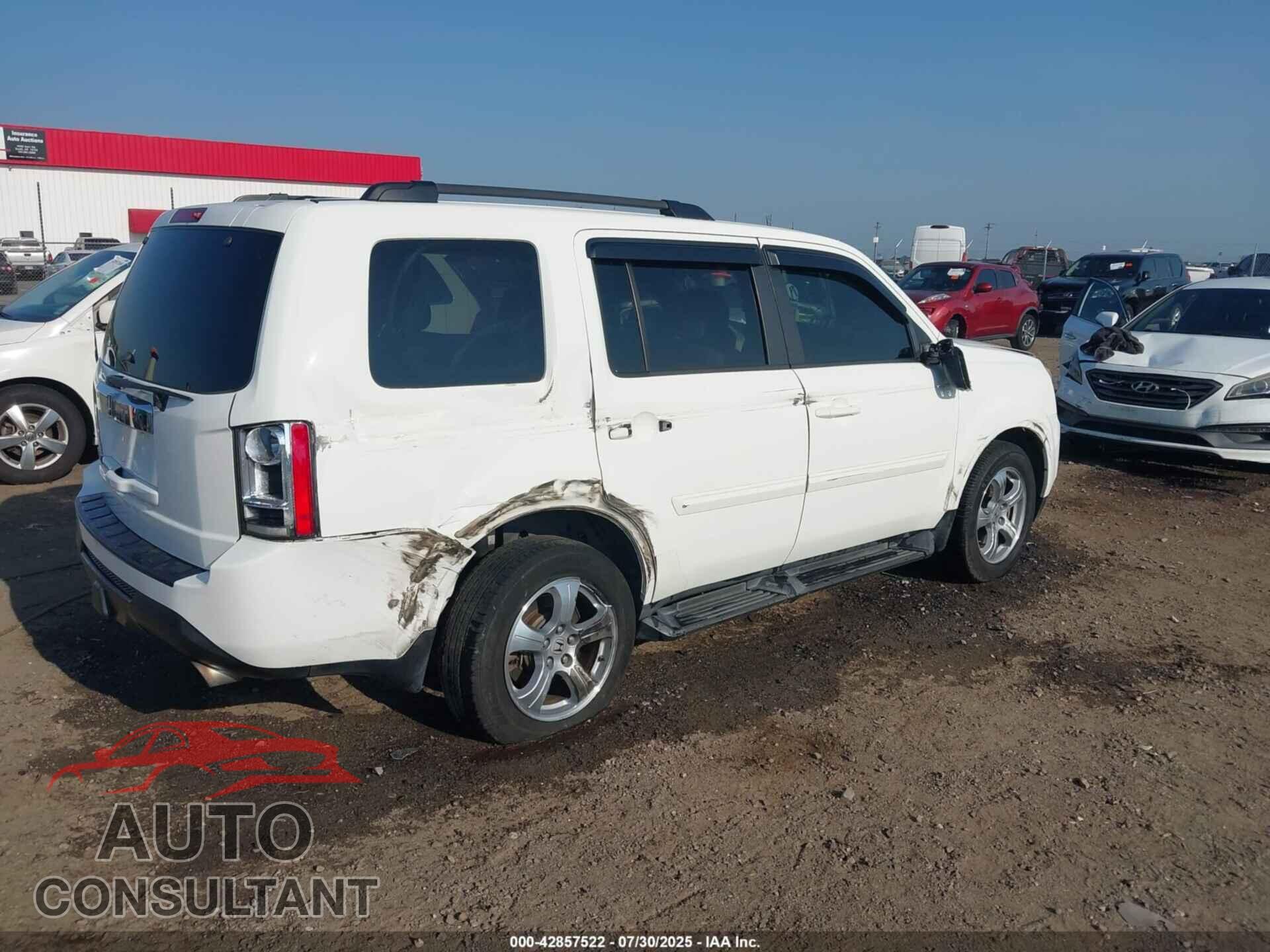 HONDA PILOT 2013 - 5FNYF3H64DB042979