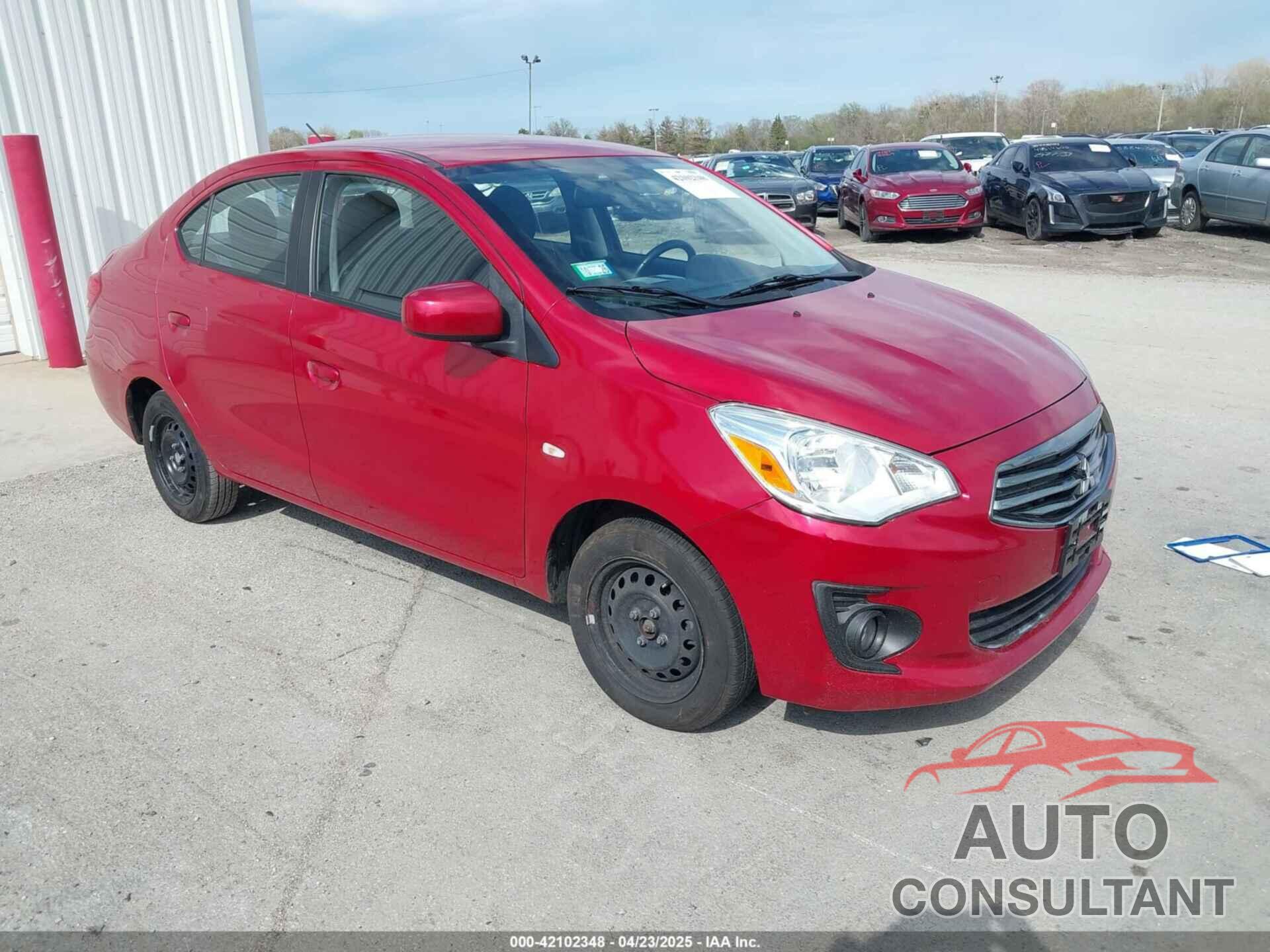 MITSUBISHI MIRAGE G4 2017 - ML32F3FJ6HHF07934