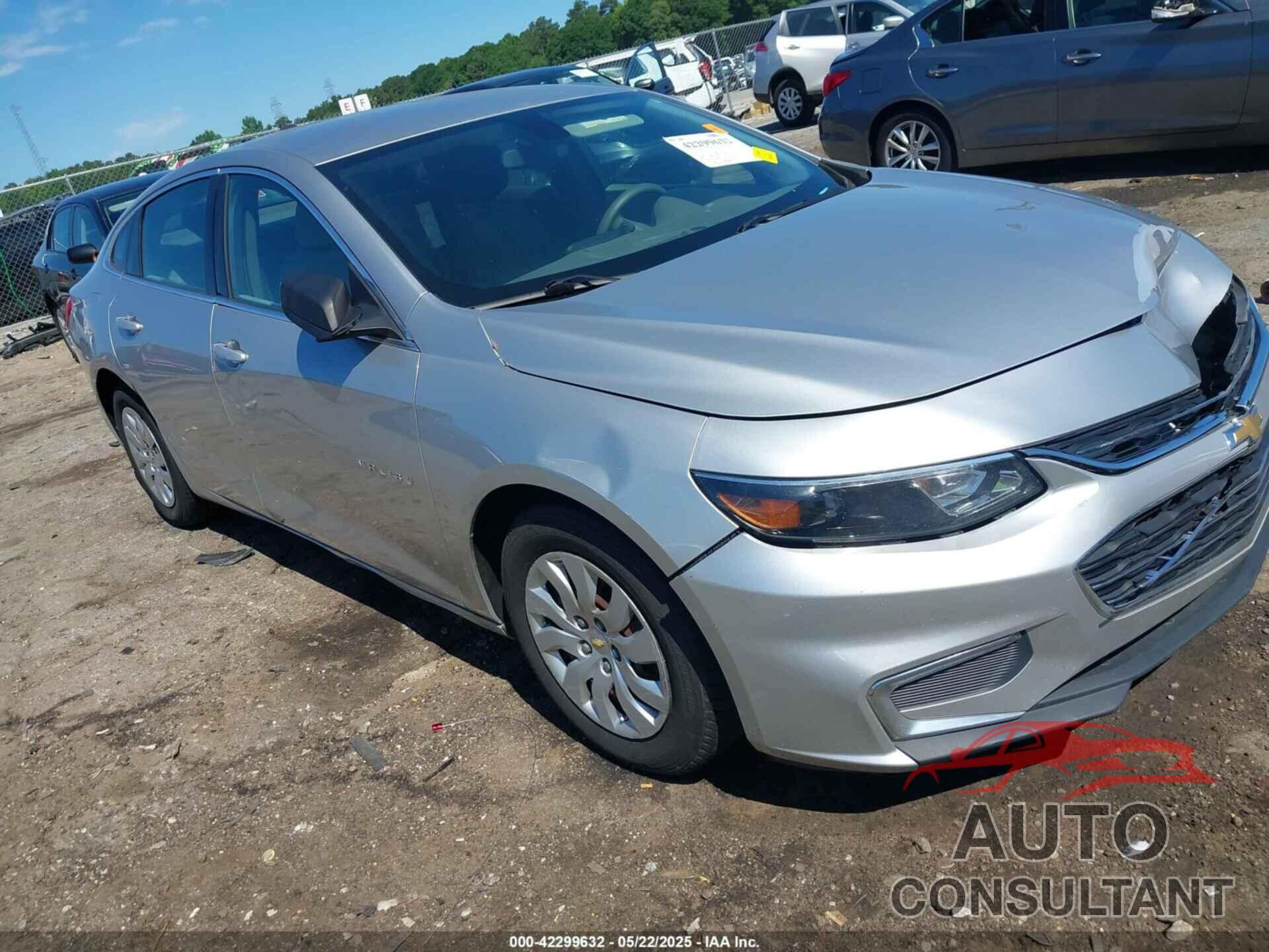 CHEVROLET MALIBU 2016 - 1G1ZA5ST1GF238058