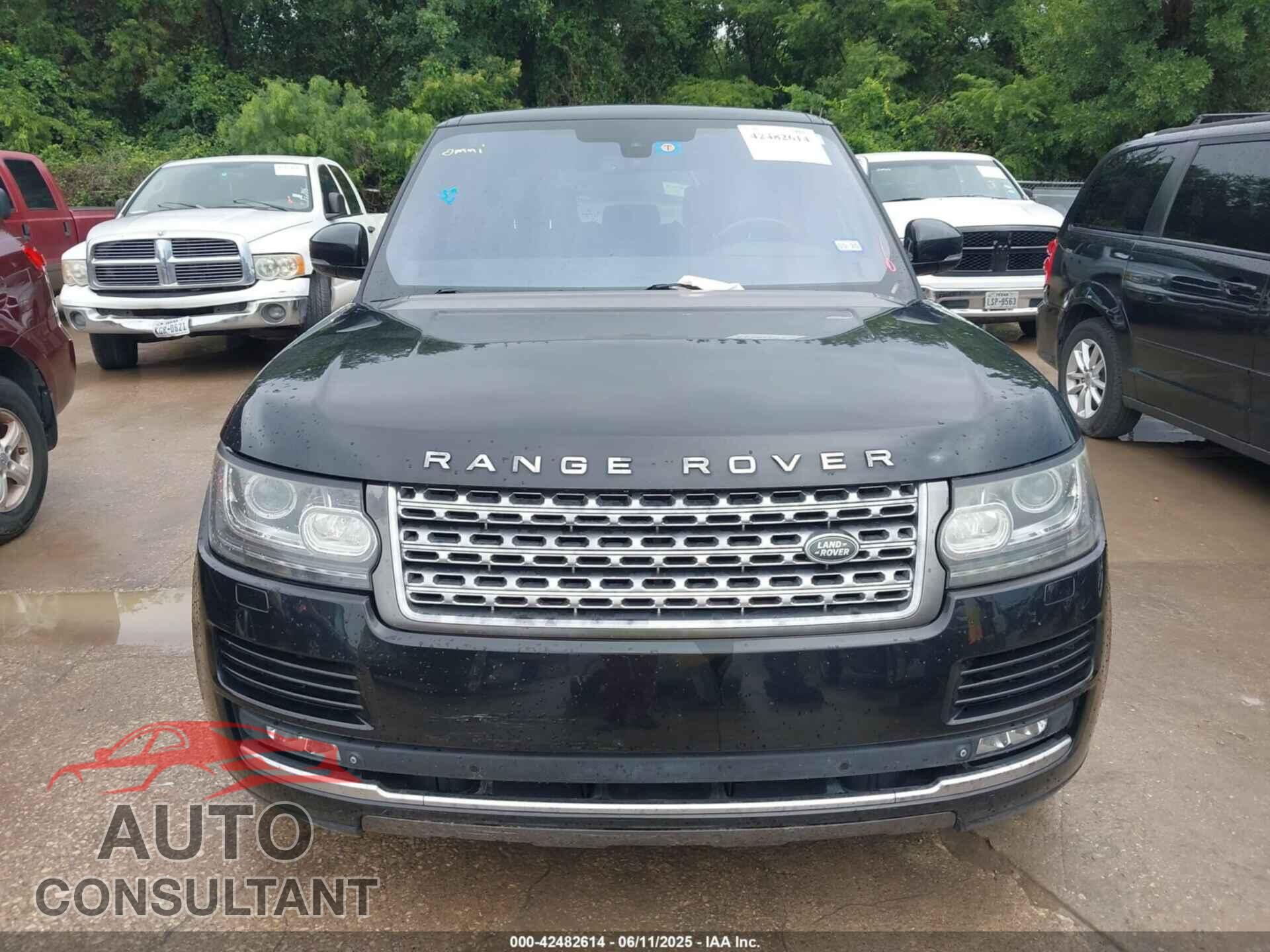 LAND ROVER RANGE ROVER 2015 - SALGS2VF0FA232420