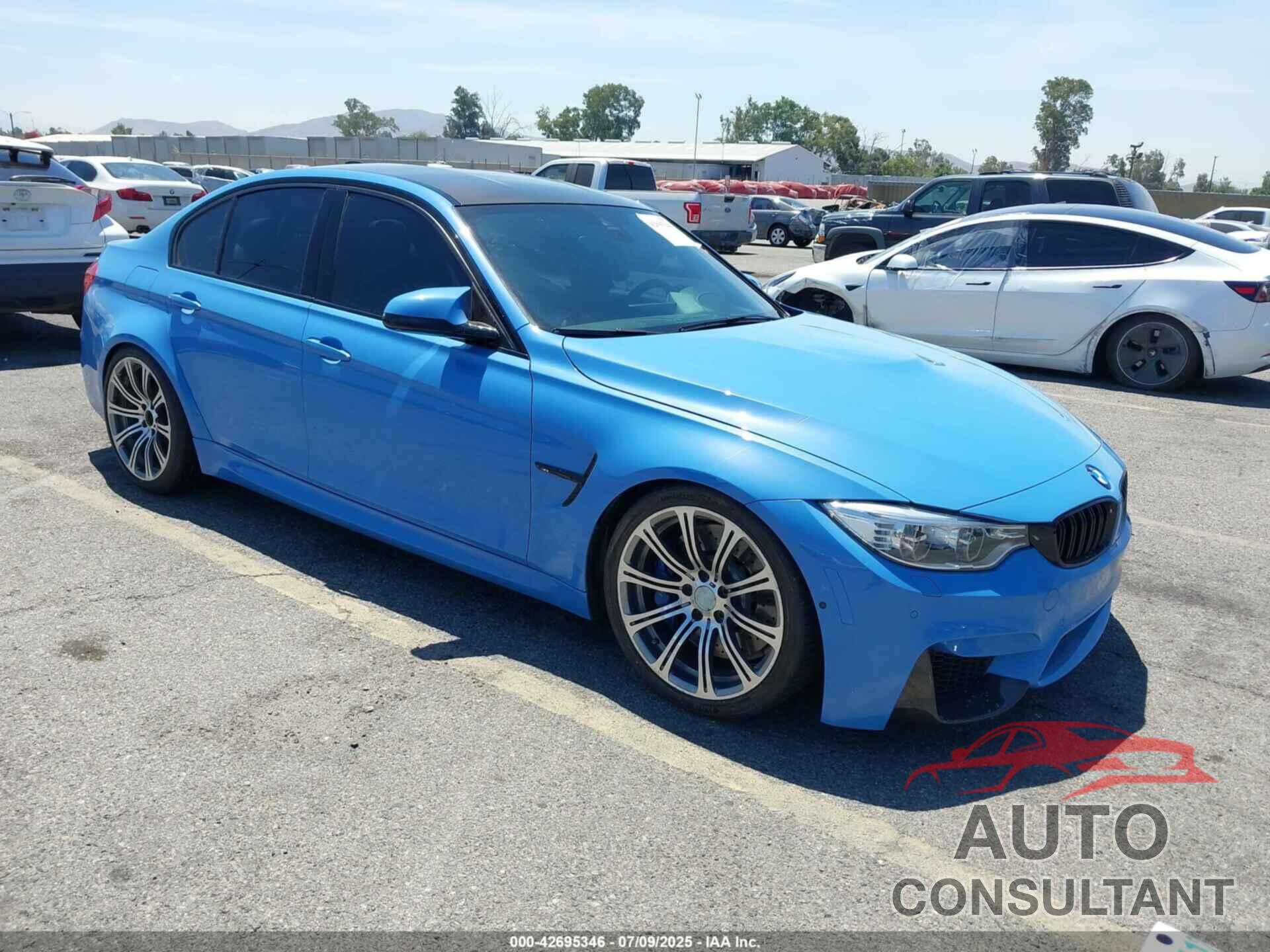 BMW M3 2015 - WBS3C9C50FP806297