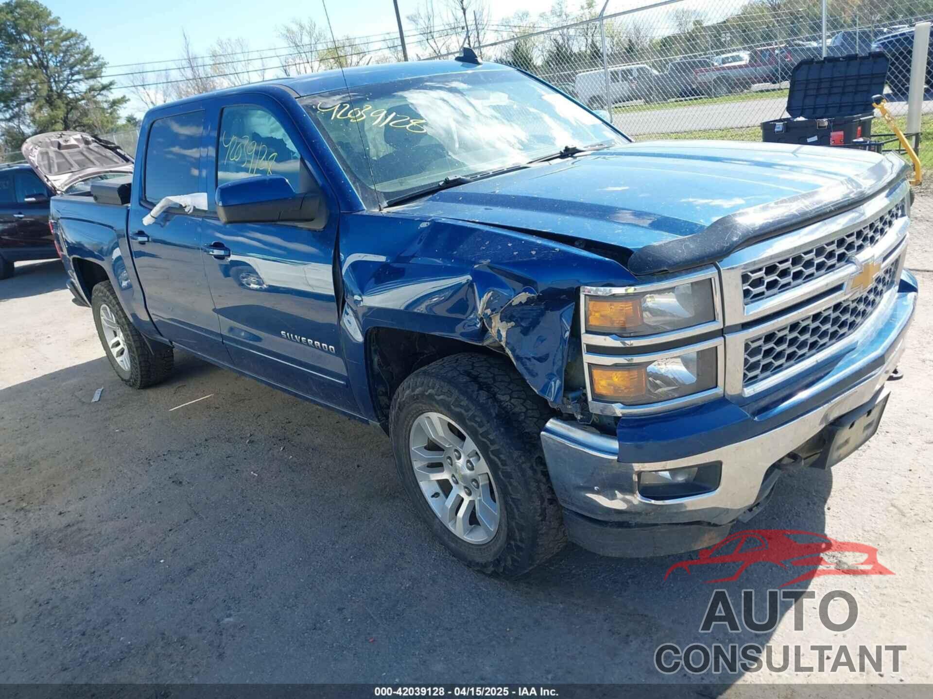 CHEVROLET SILVERADO 1500 2015 - 3GCUKREC0FG364197