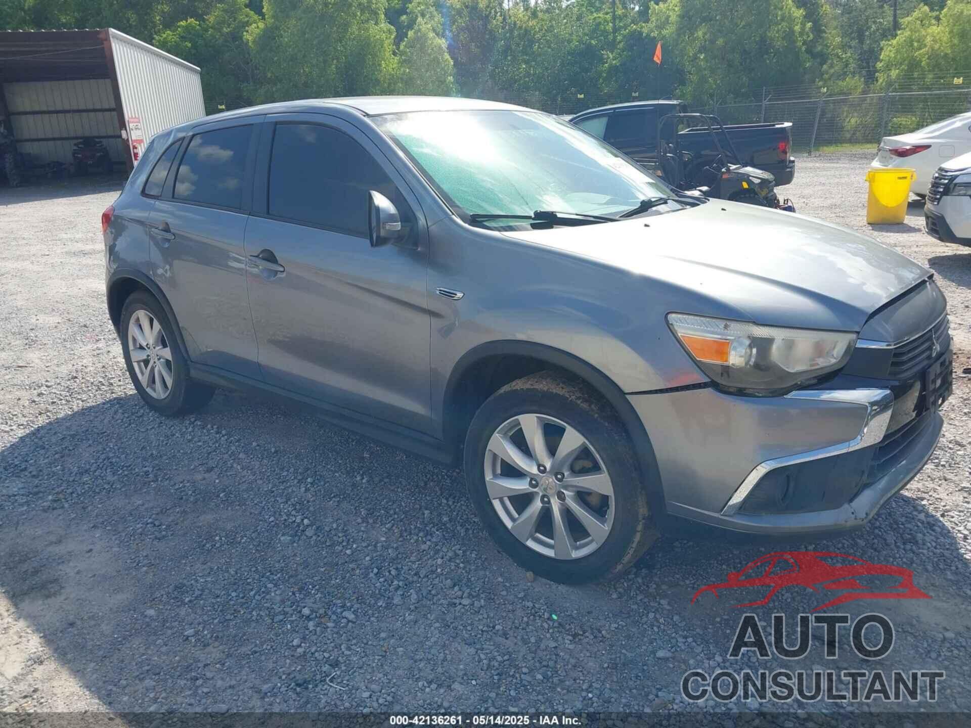 MITSUBISHI OUTLANDER SPORT 2016 - JA4AP3AUXGZ023014