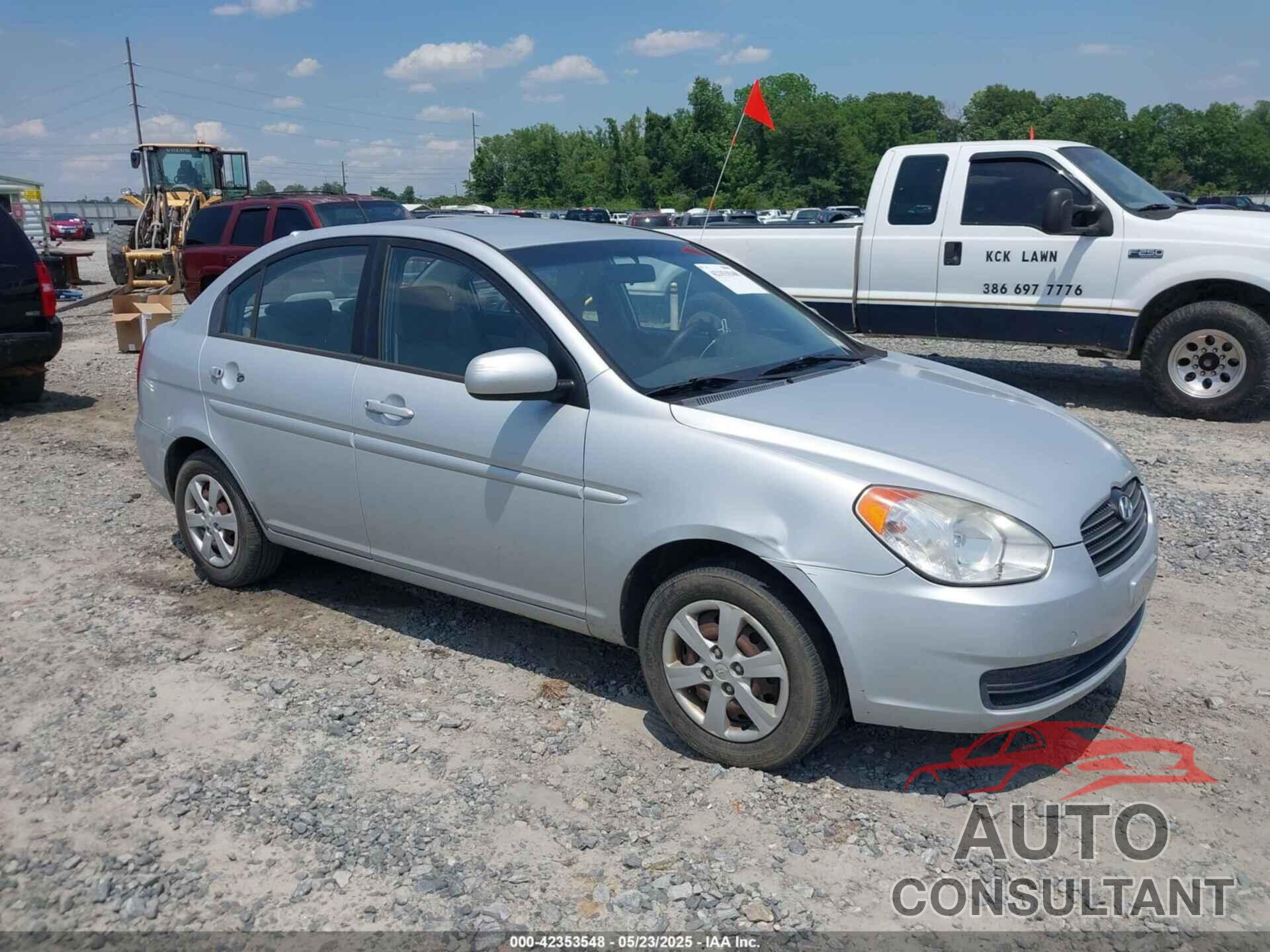 HYUNDAI ACCENT 2010 - KMHCN4AC8AU460043