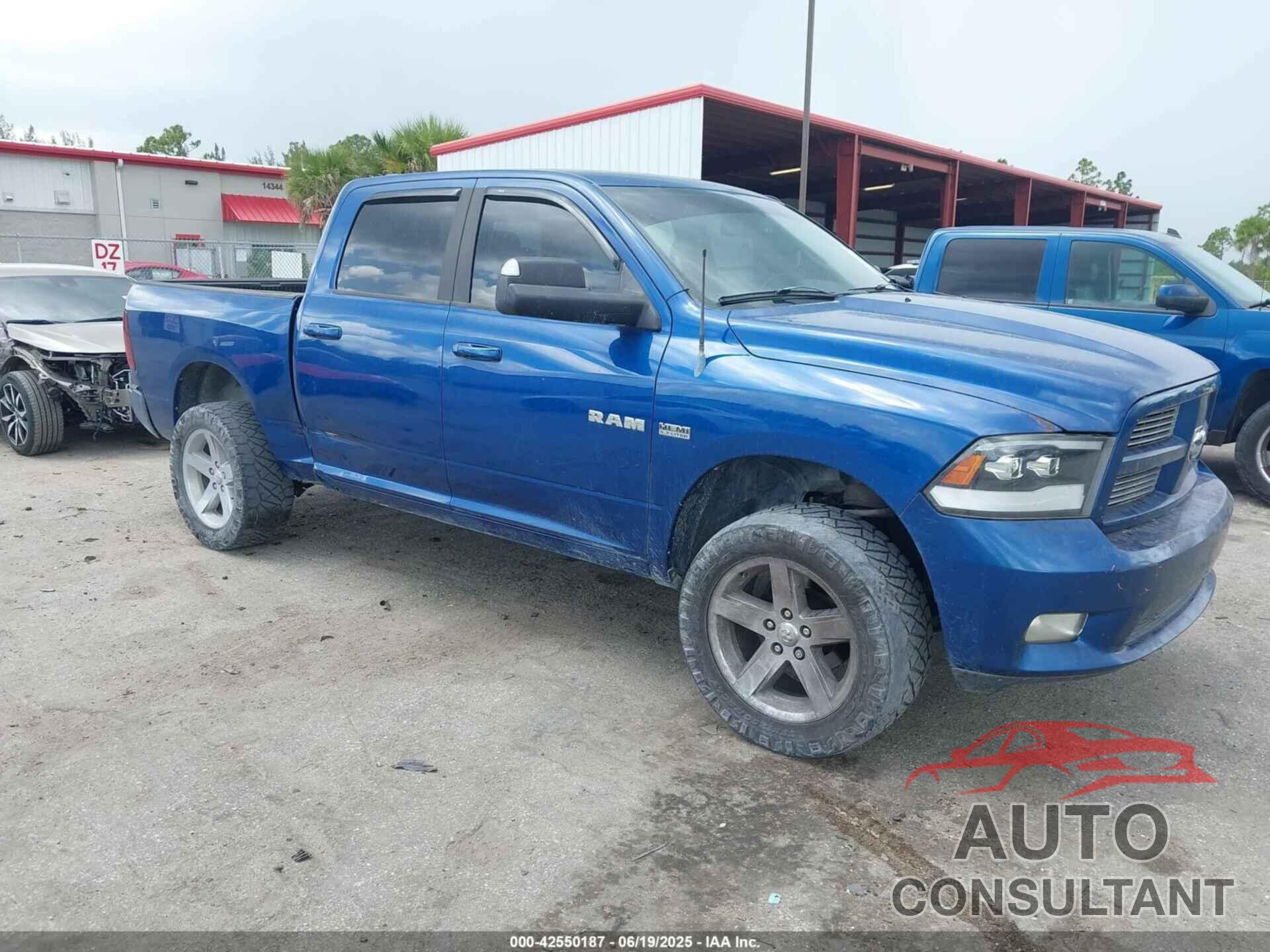 DODGE RAM 1500 2010 - 1D7RV1CT8AS244138
