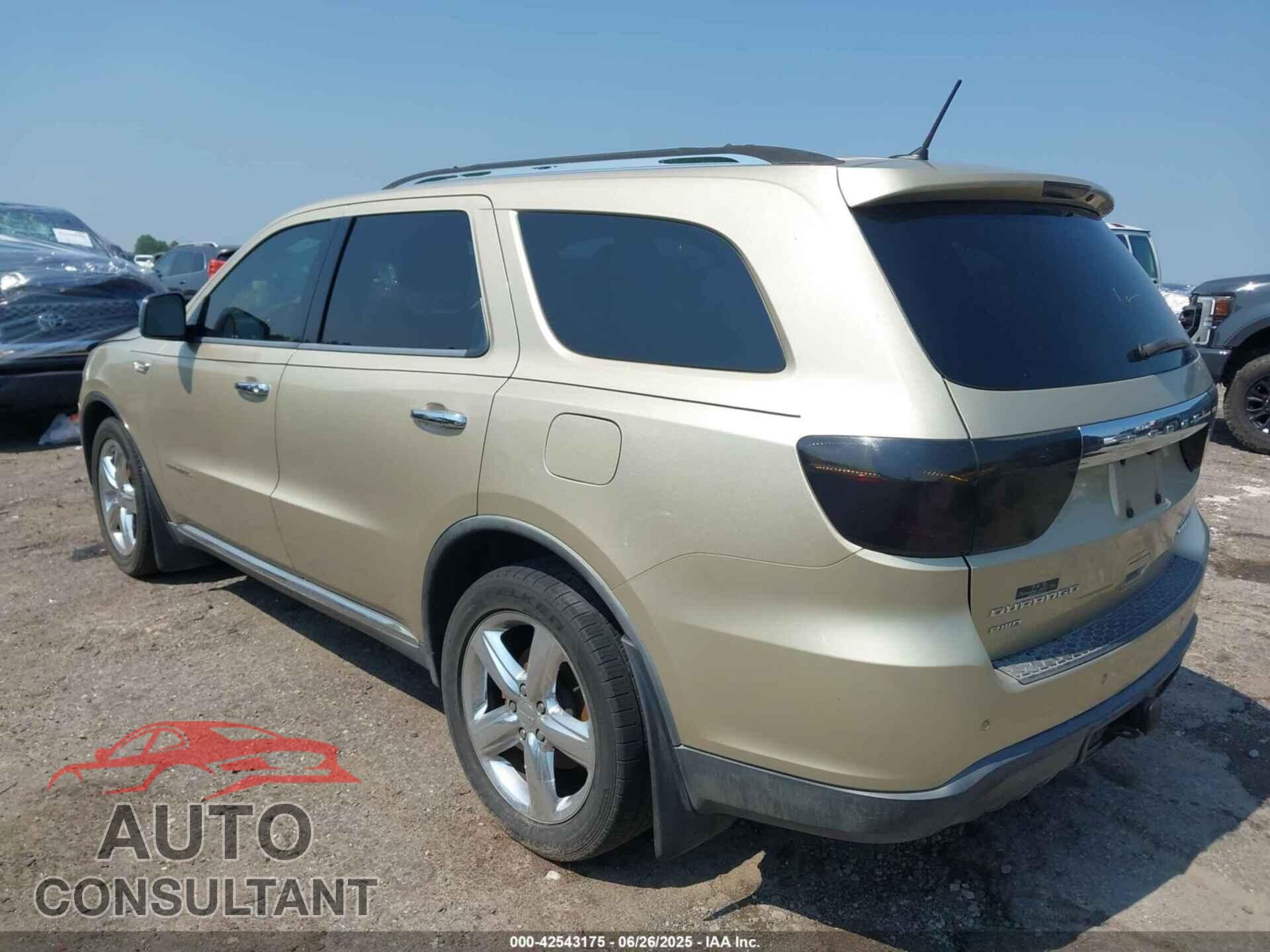DODGE DURANGO 2011 - 1D4RE5GG9BC667775