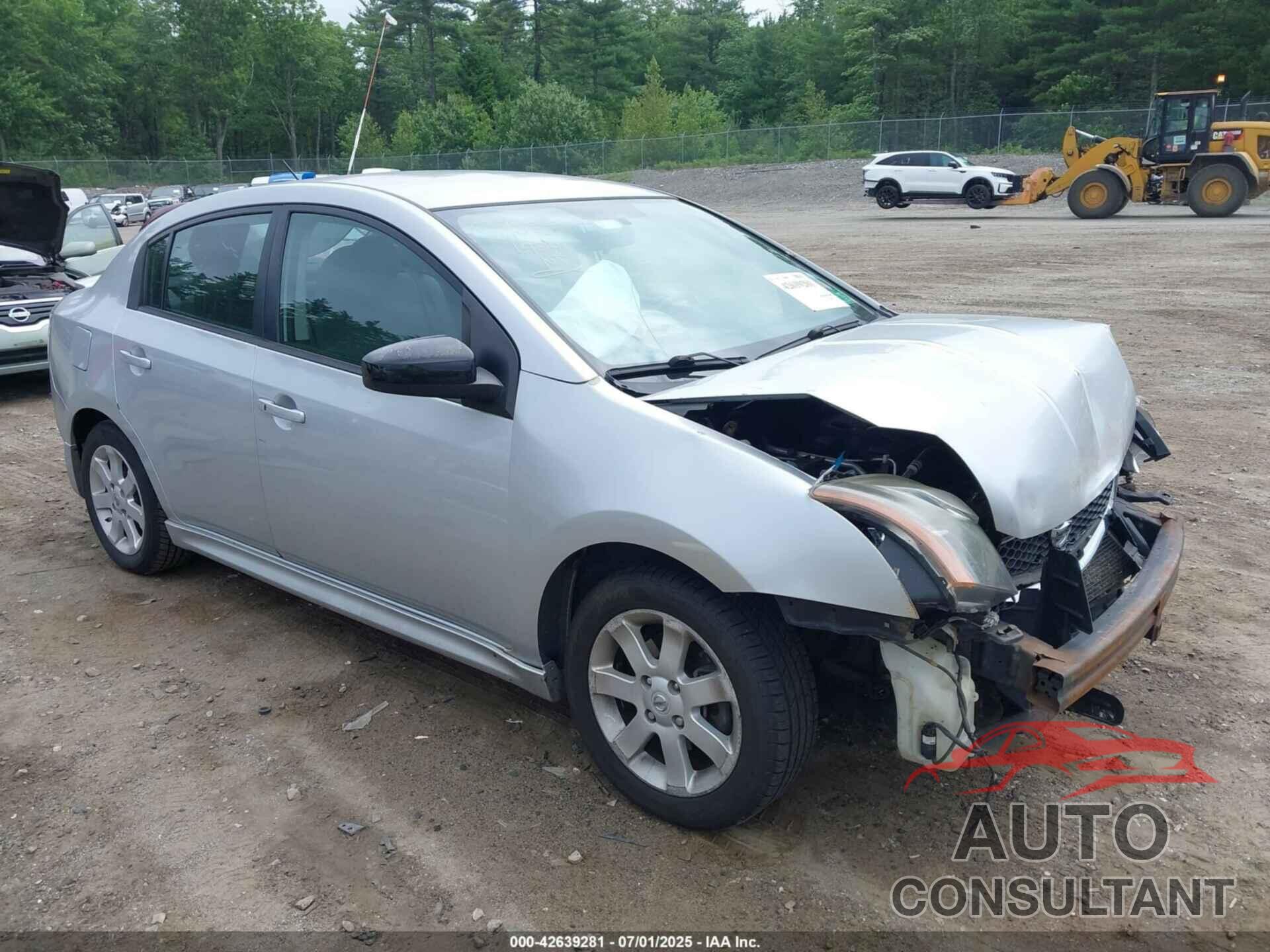 NISSAN SENTRA 2012 - 3N1AB6AP6CL751420