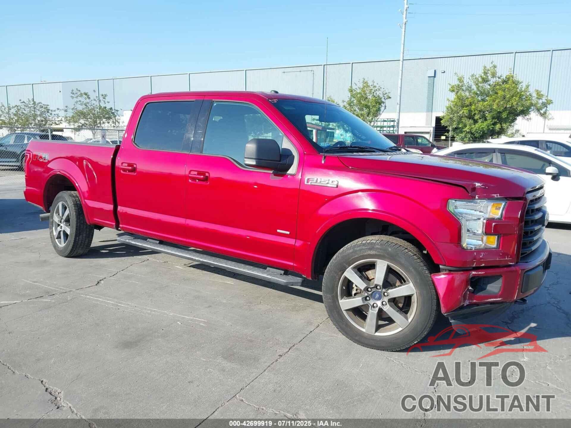 FORD F-150 2016 - 1FTFW1EGXGKF53757