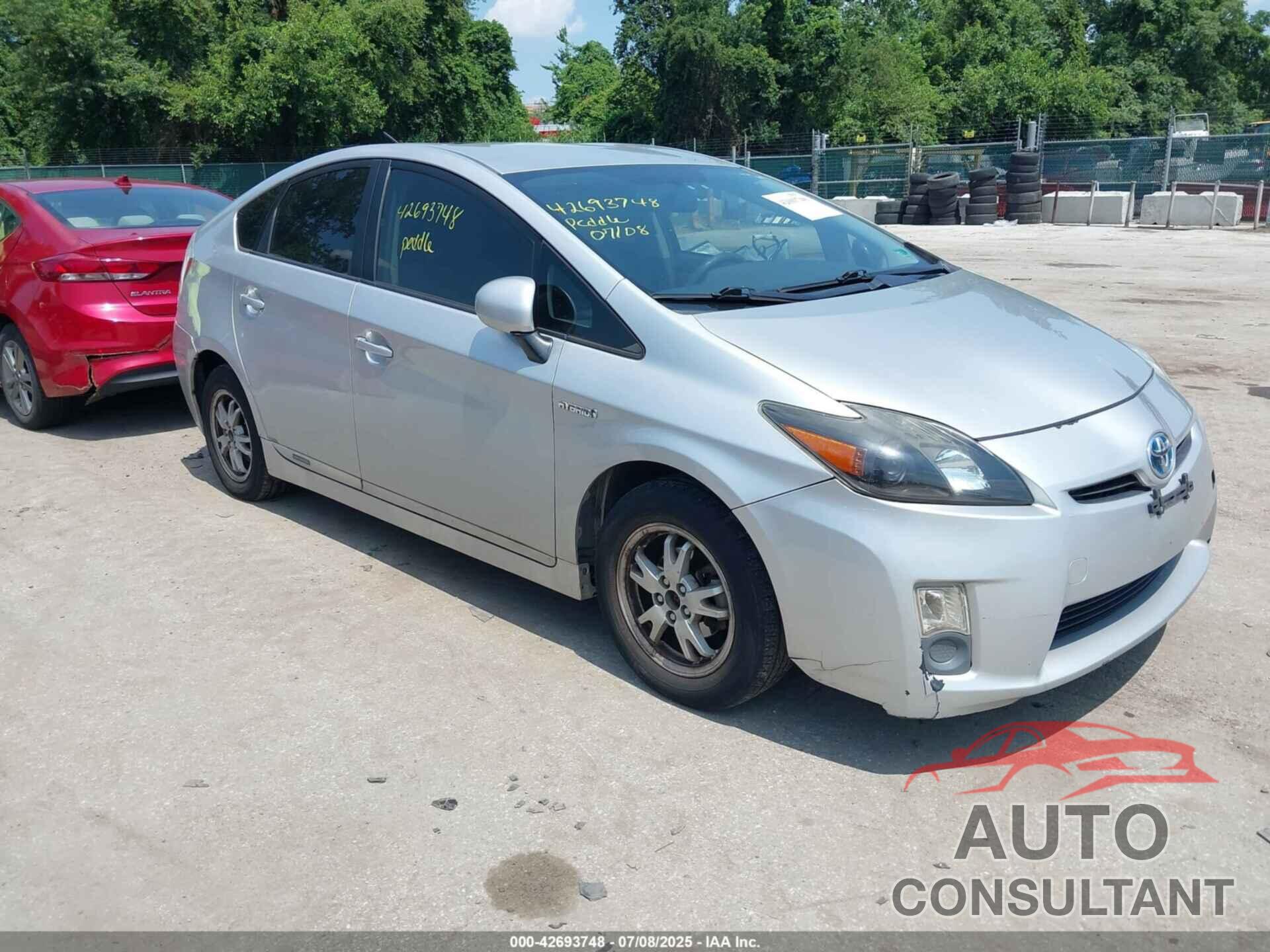TOYOTA PRIUS 2010 - JTDKN3DU0A0198606