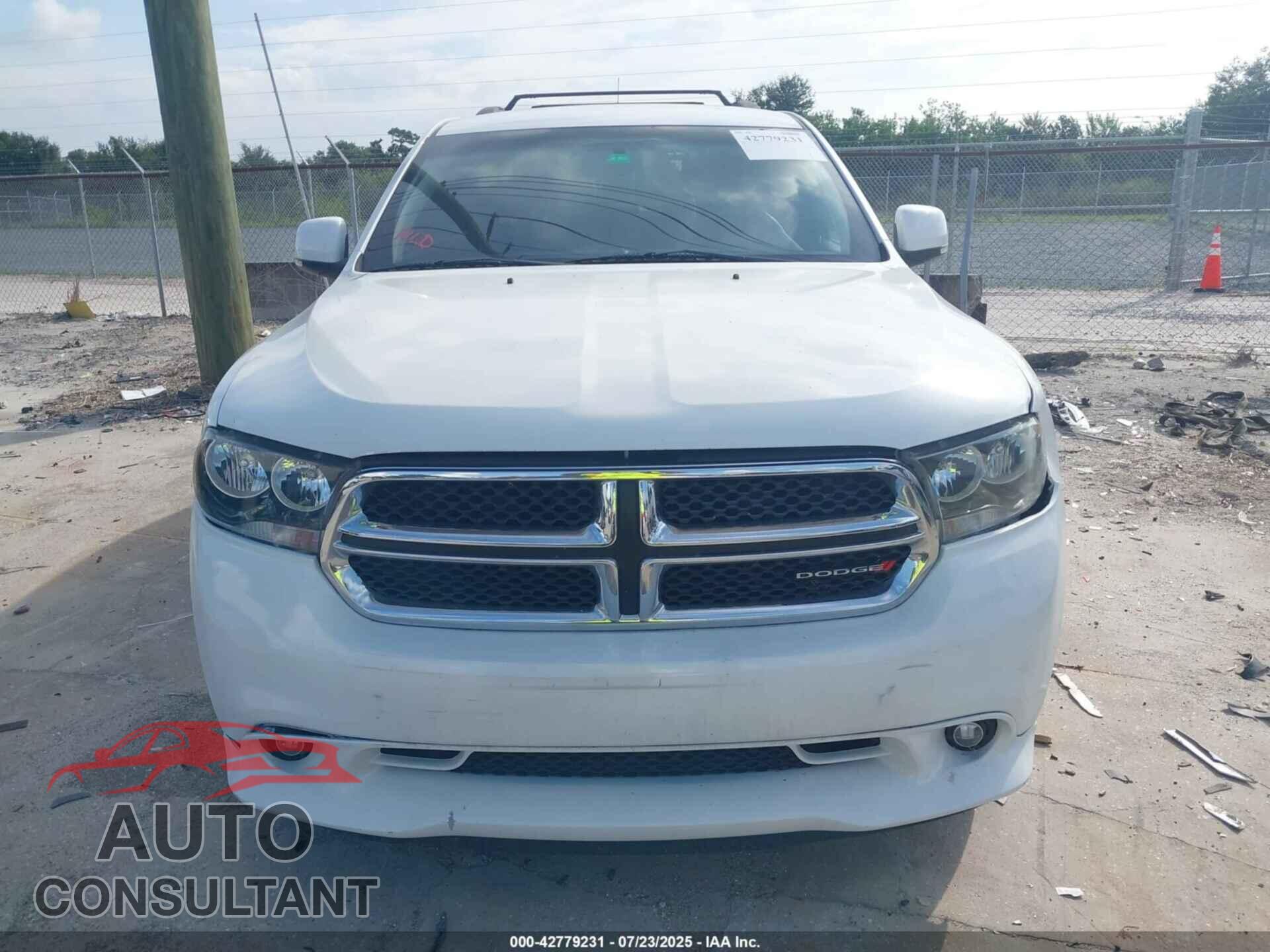 DODGE DURANGO 2013 - 1C4RDHDGXDC608209