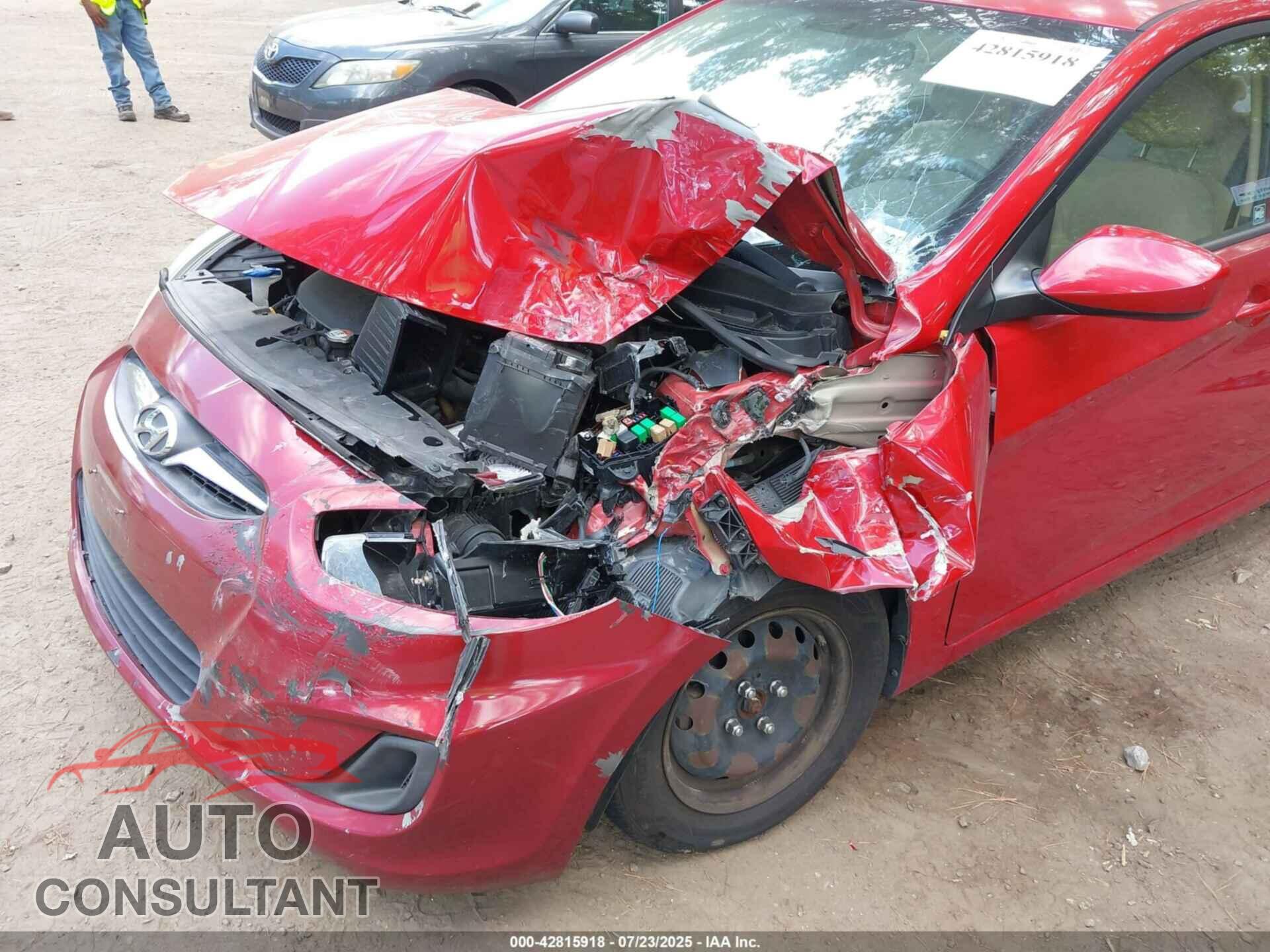 HYUNDAI ACCENT 2014 - KMHCT4AE3EU759727