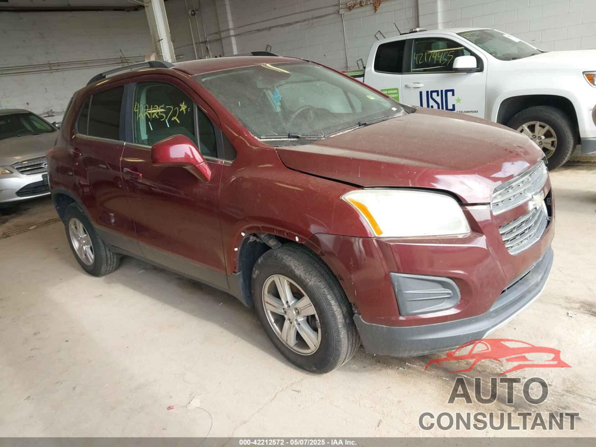 CHEVROLET TRAX 2016 - 3GNCJPSB6GL135019