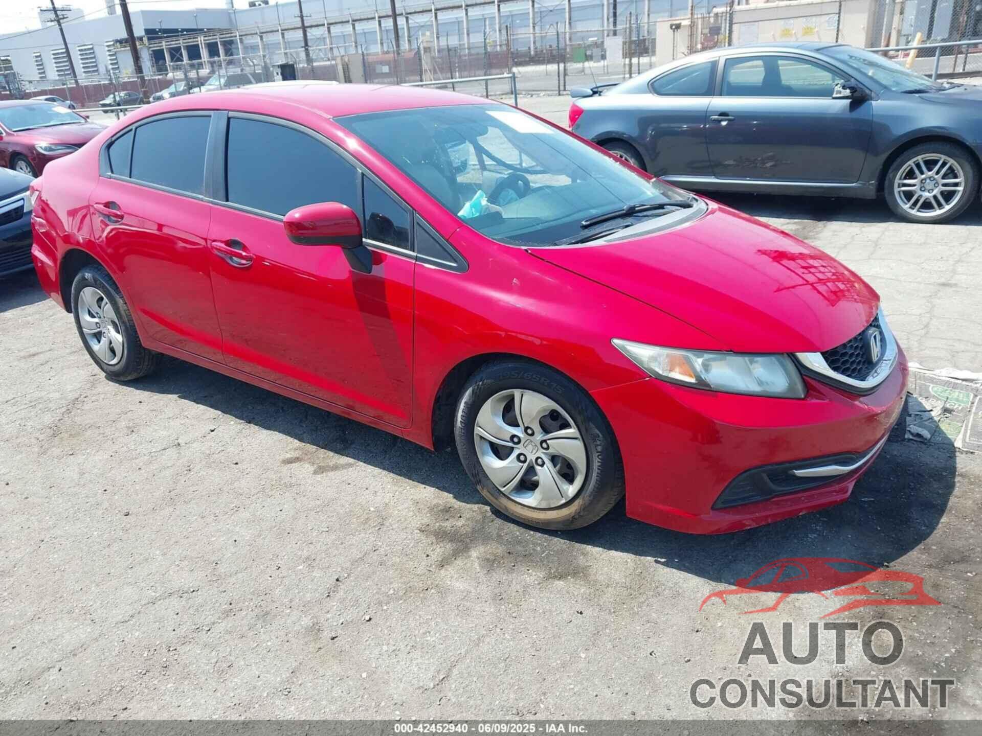 HONDA CIVIC 2015 - 2HGFB2F55FH537875