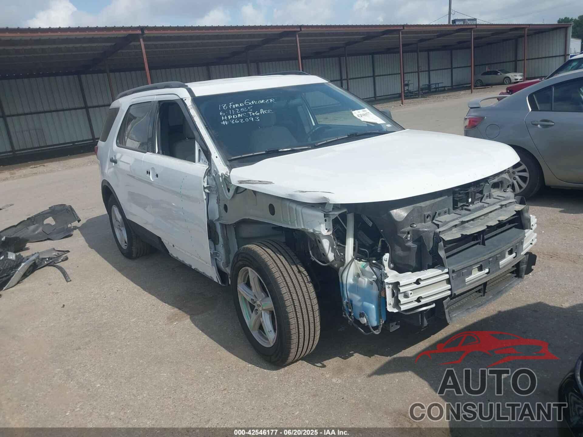 FORD EXPLORER 2018 - 1FM5K7B82JGB42687