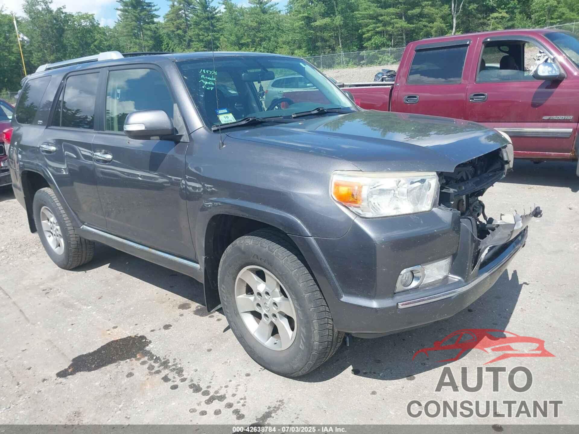 TOYOTA 4RUNNER 2013 - JTEBU5JR9D5123985