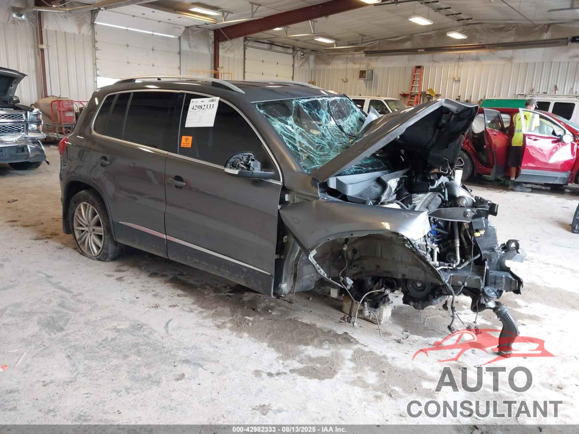 VOLKSWAGEN TIGUAN 2016 - WVGBV7AX1GW522105