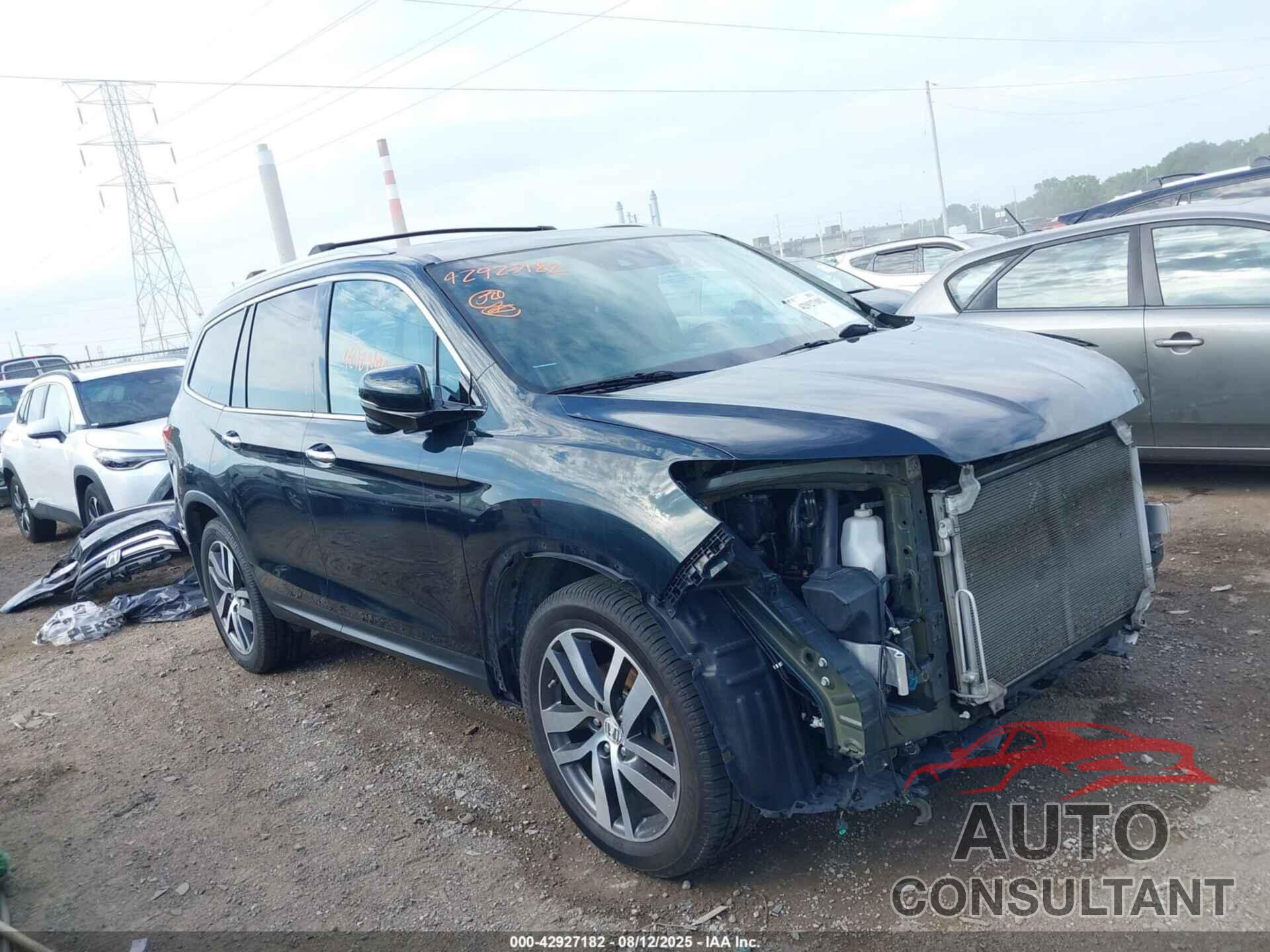HONDA PILOT 2016 - 5FNYF6H91GB040400