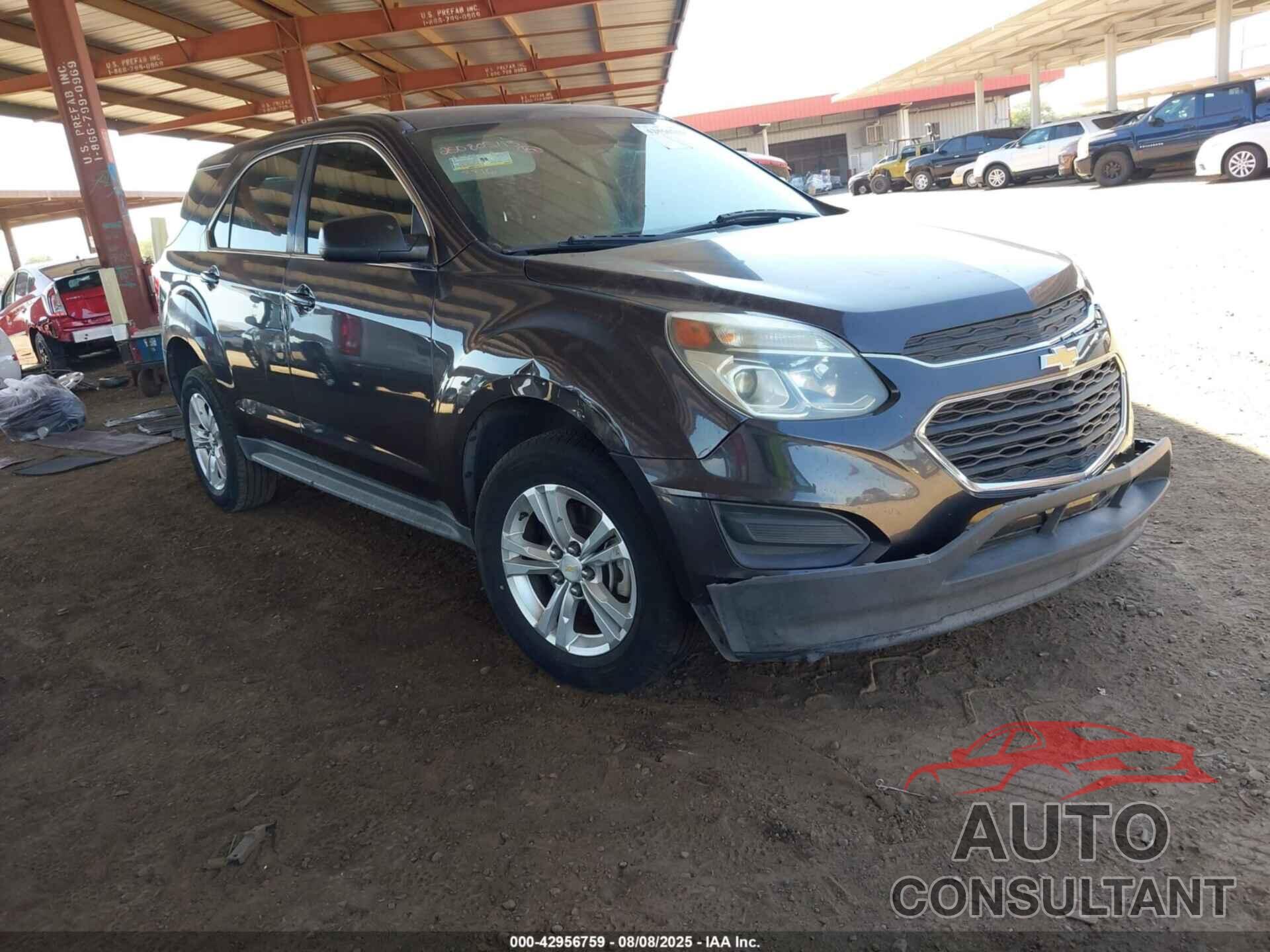 CHEVROLET EQUINOX 2016 - 2GNALBEK7G6173816