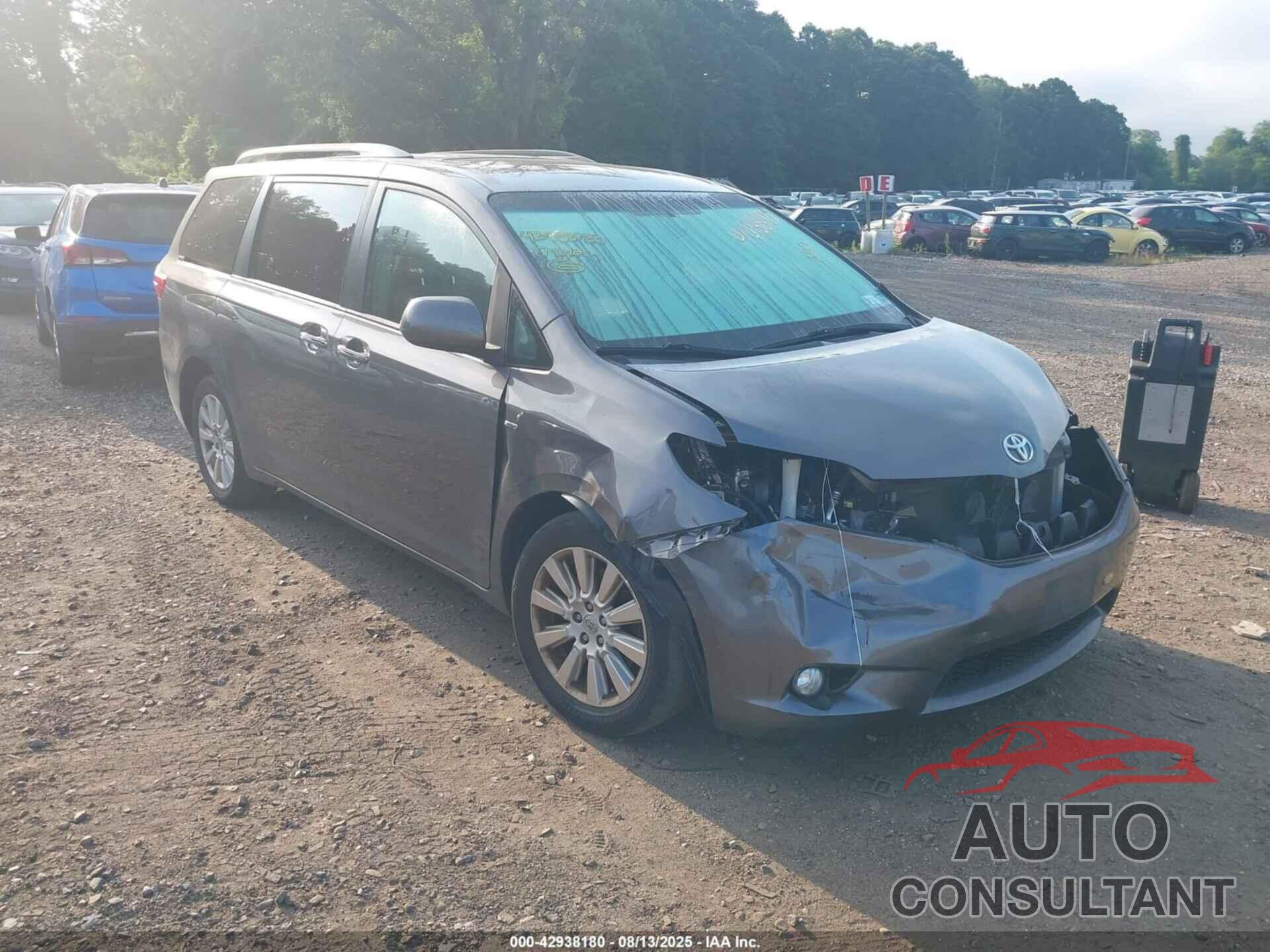 TOYOTA SIENNA 2017 - 5TDDZ3DC8HS187381