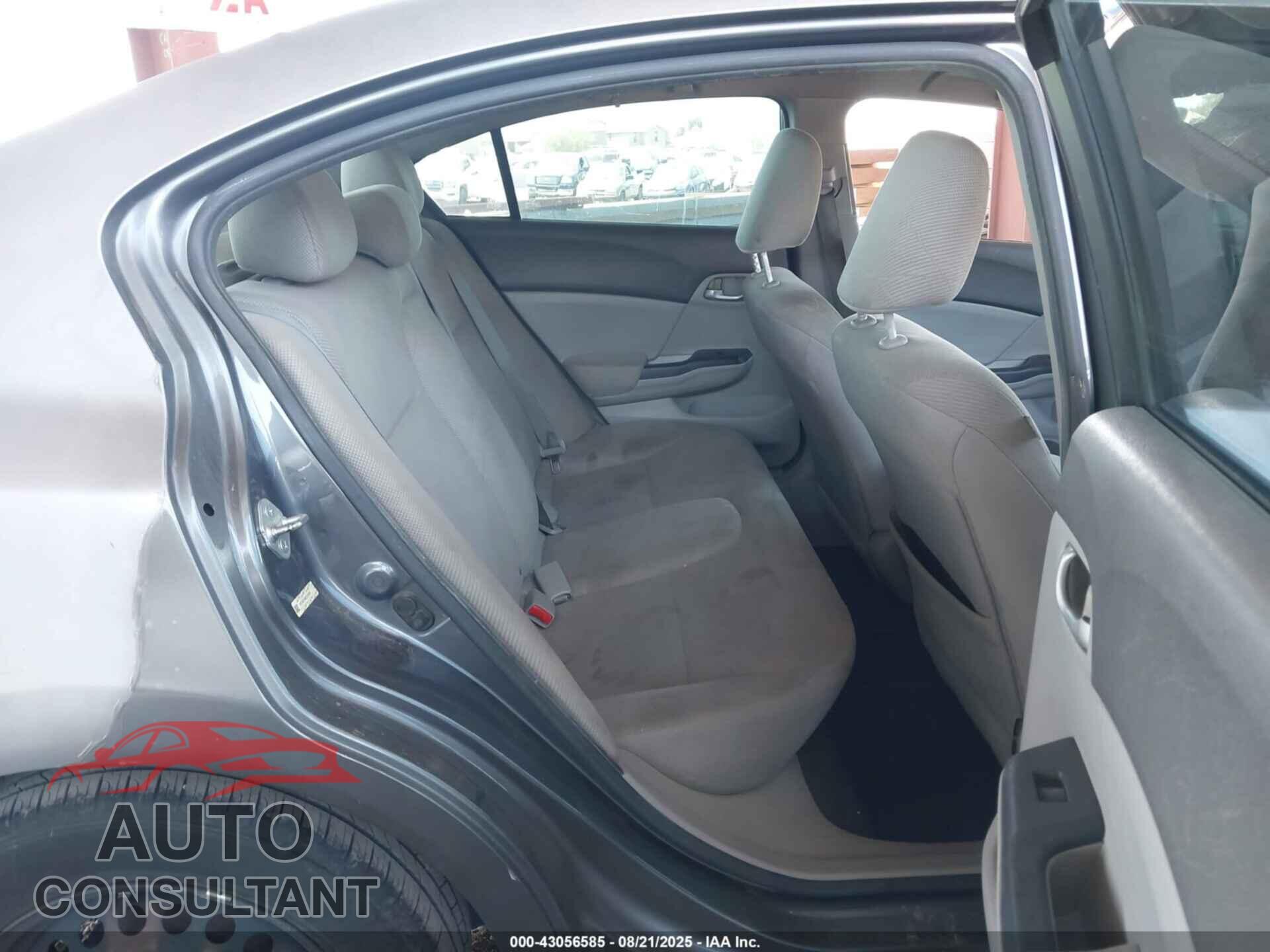 HONDA CIVIC 2012 - 19XFB2F58CE325509