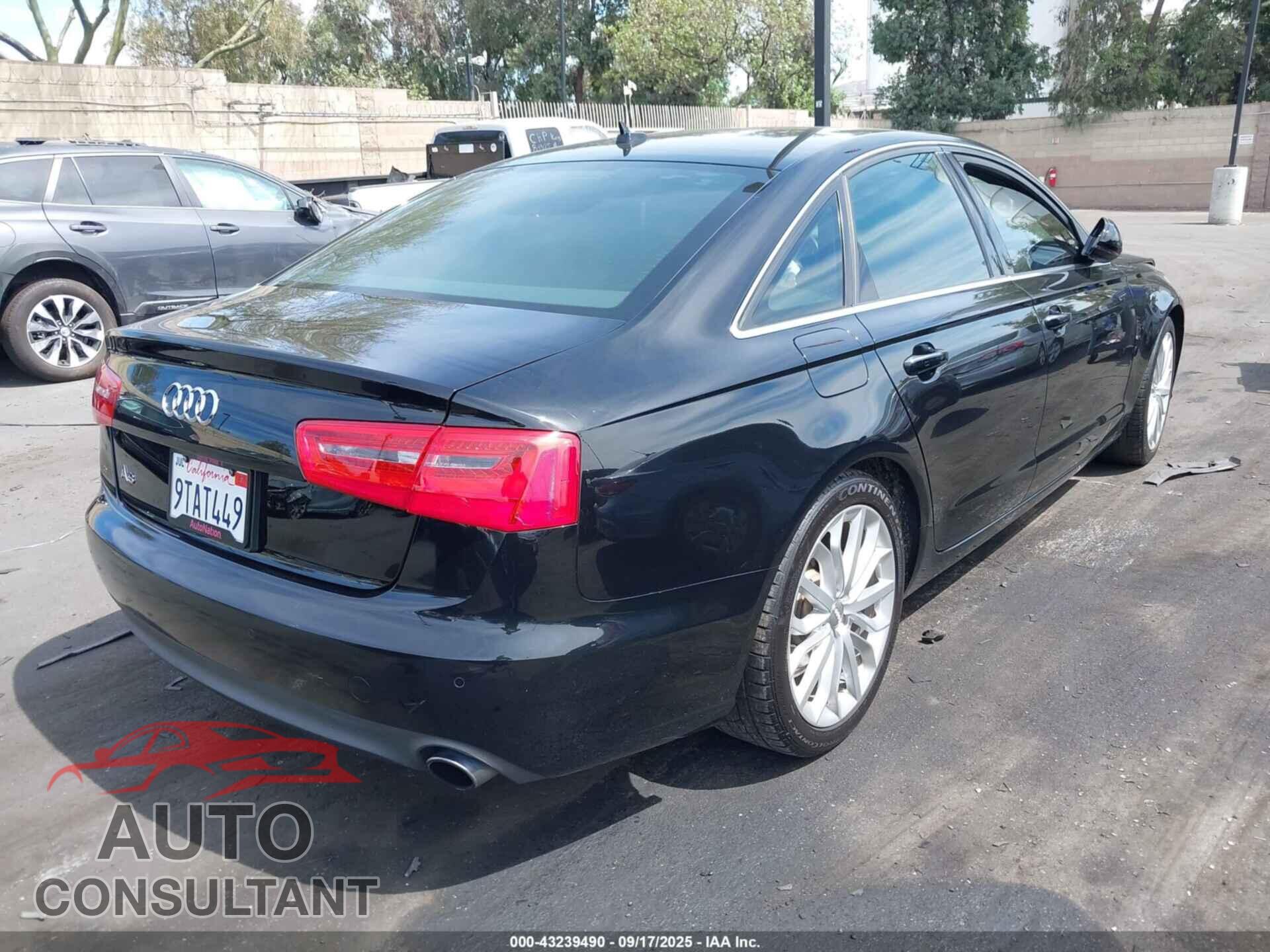 AUDI A6 2013 - WAUGFAFC5DN155105