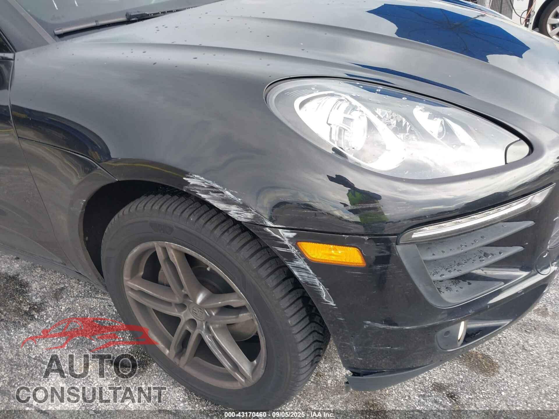PORSCHE MACAN 2017 - WP1AA2A50HLB08604