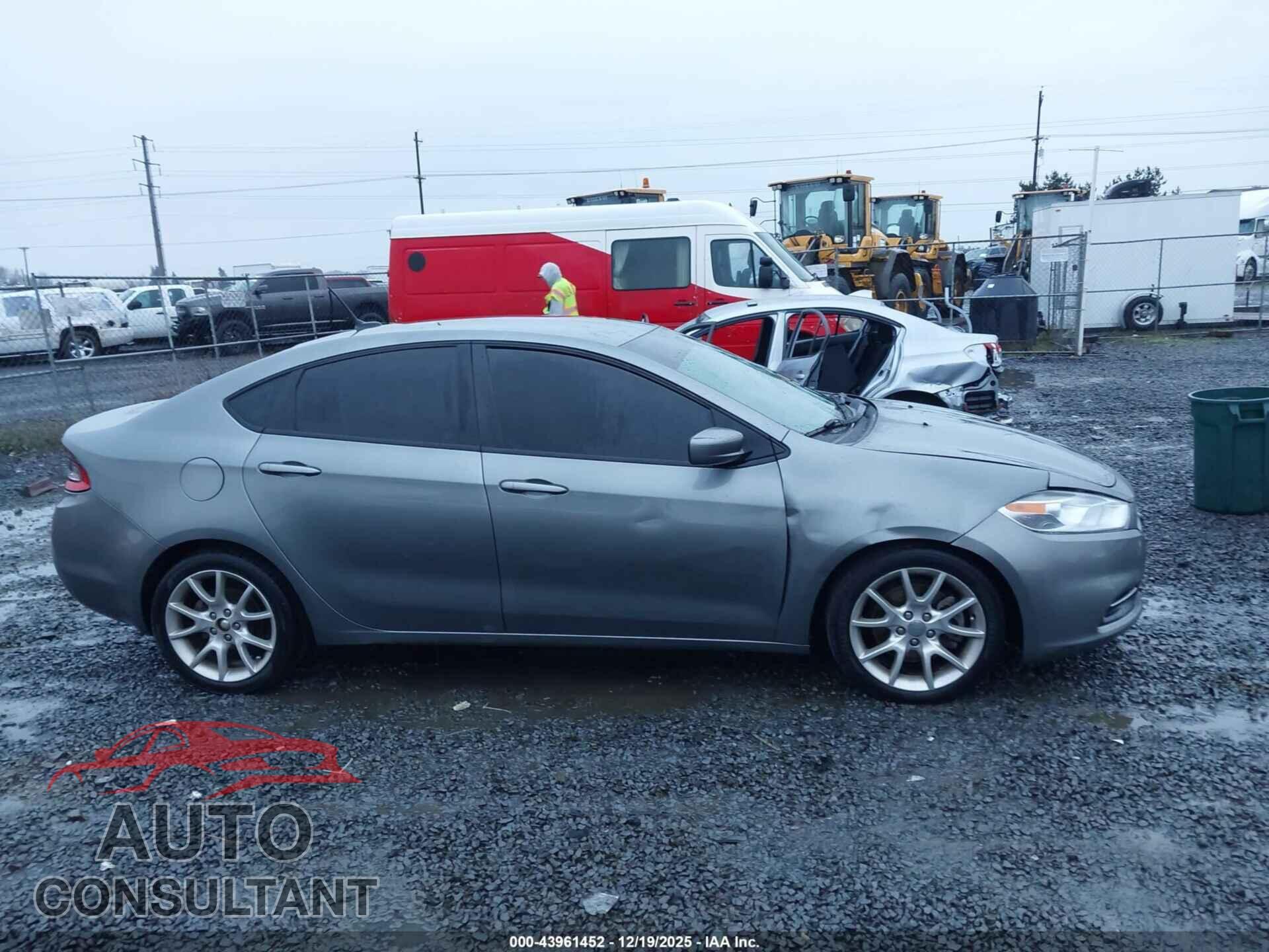 DODGE DART 2013 - 1C3CDFBA6DD213967