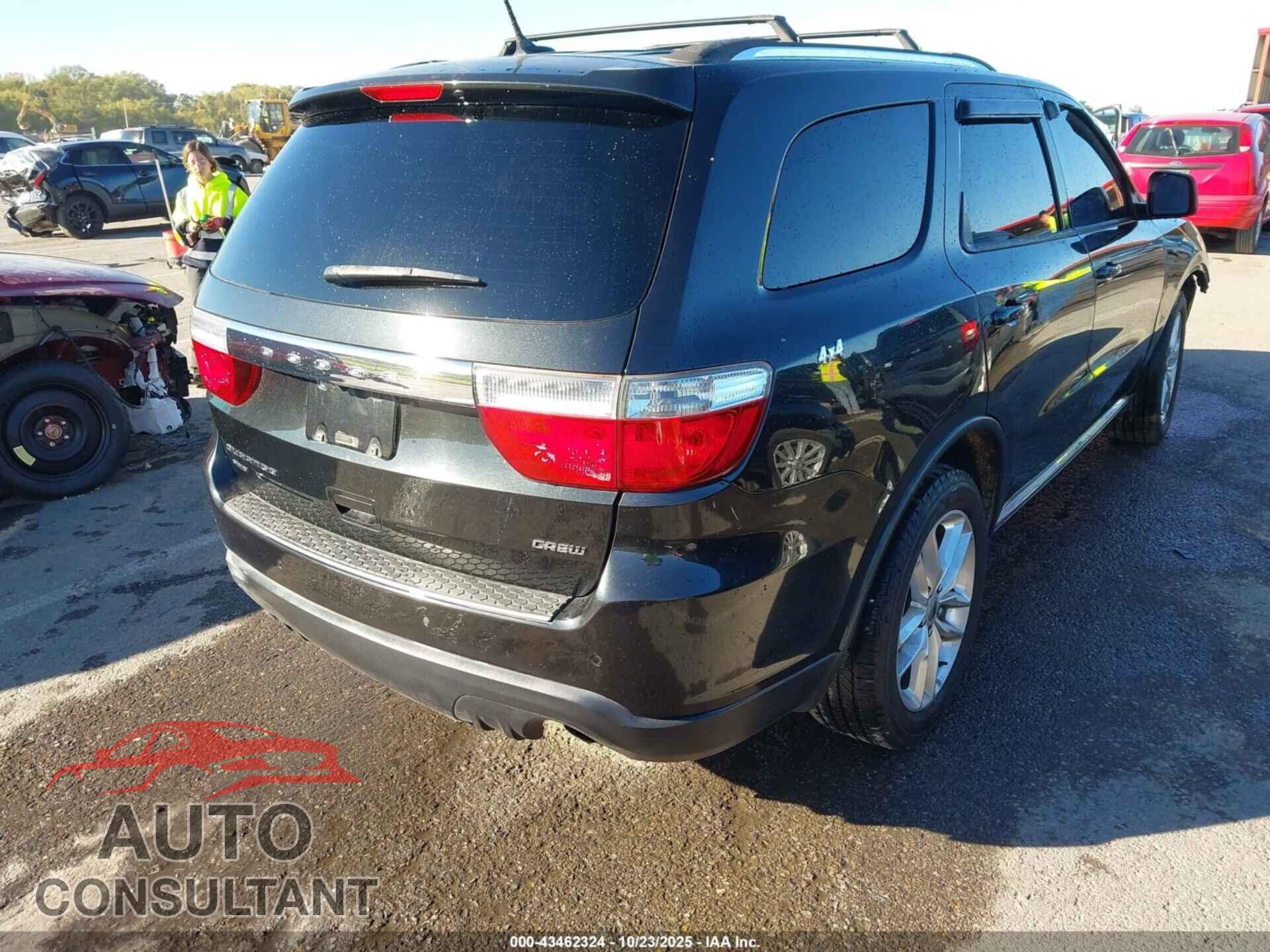DODGE DURANGO 2012 - 1C4RDJDGXCC110825