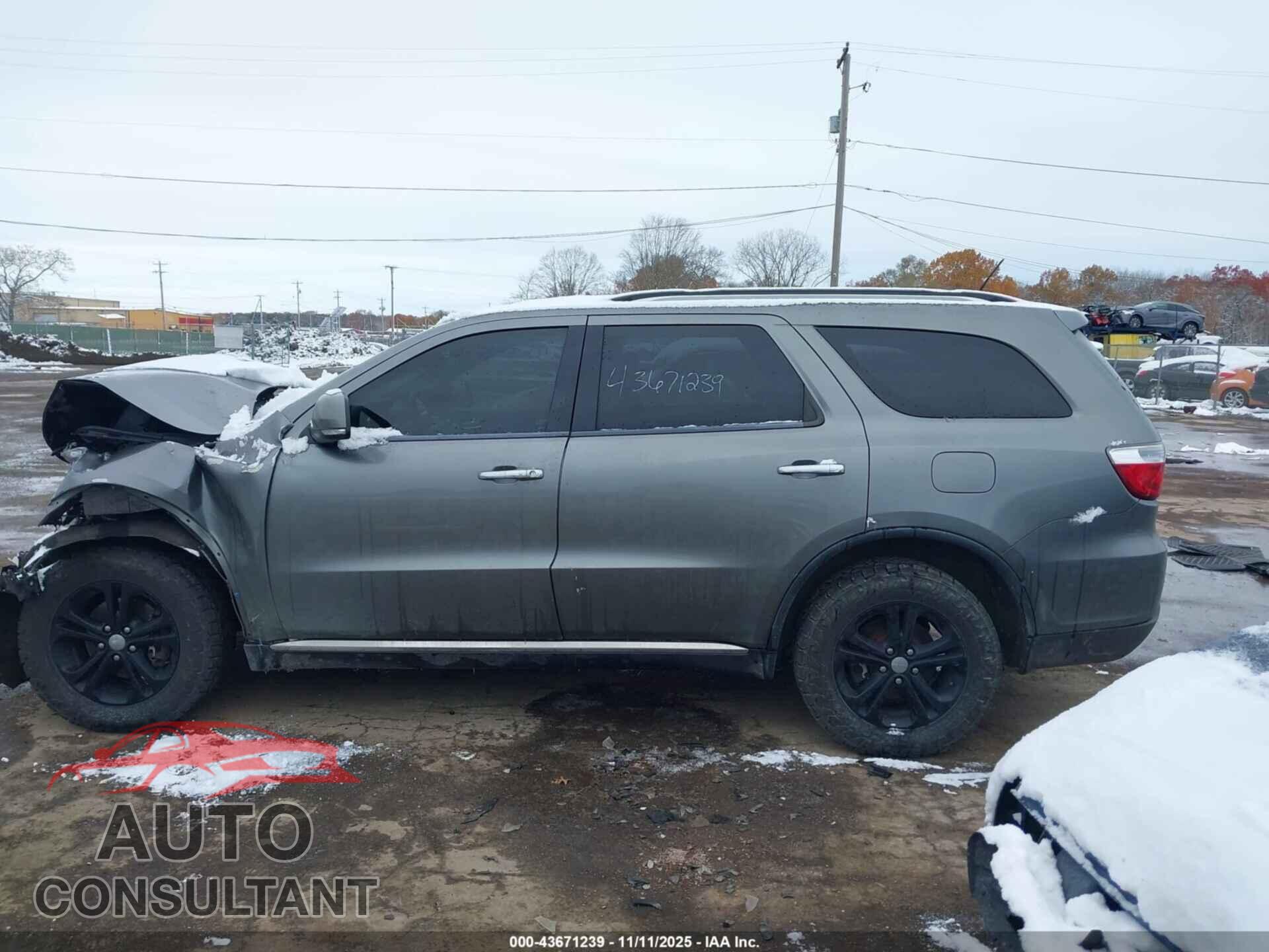 DODGE DURANGO 2013 - 1C4RDJDG5DC602180