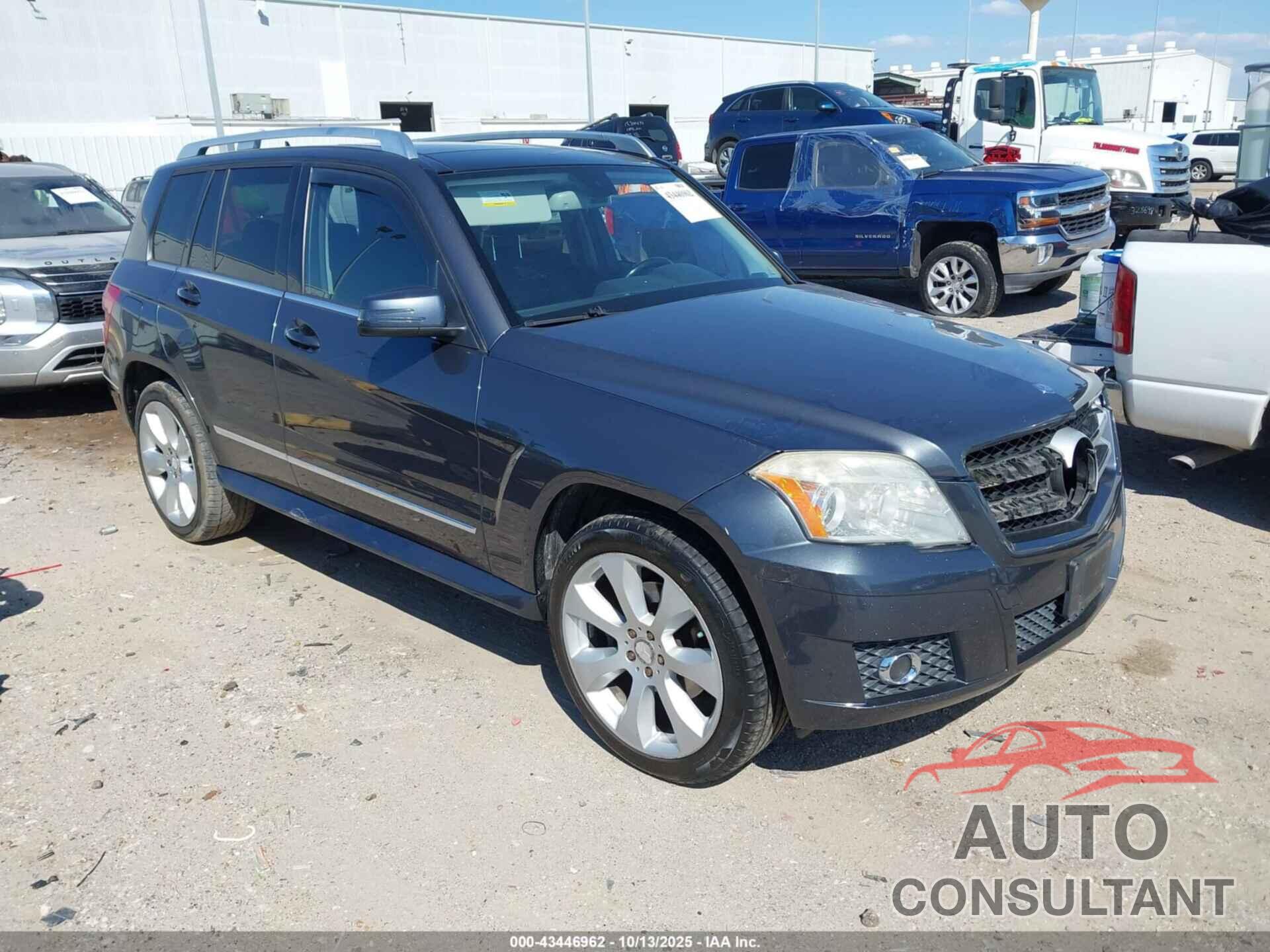 MERCEDES-BENZ GLK 350 2010 - WDCGG8HB4AF297569