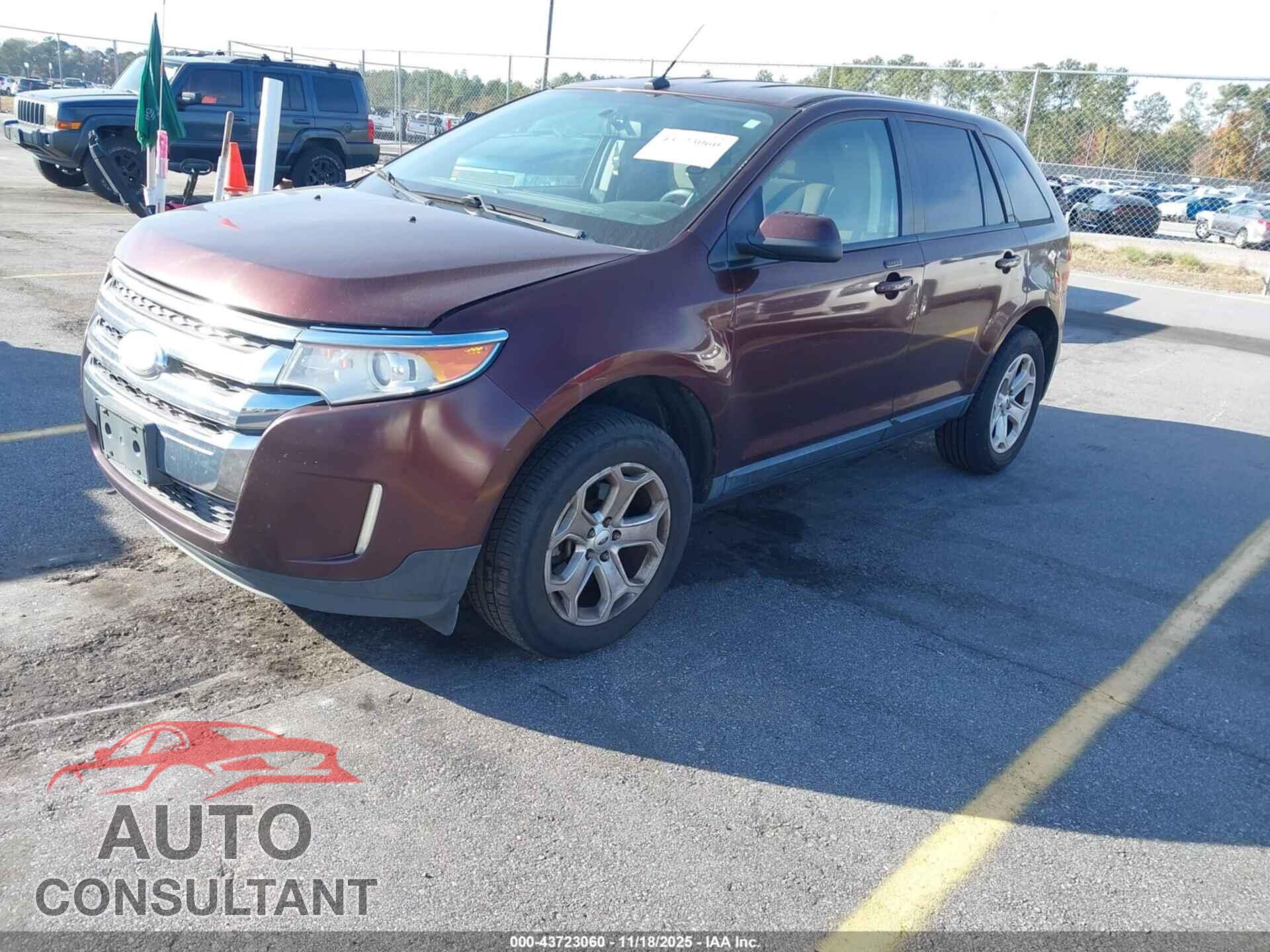 FORD EDGE 2012 - 2FMDK3JC2CBA50239
