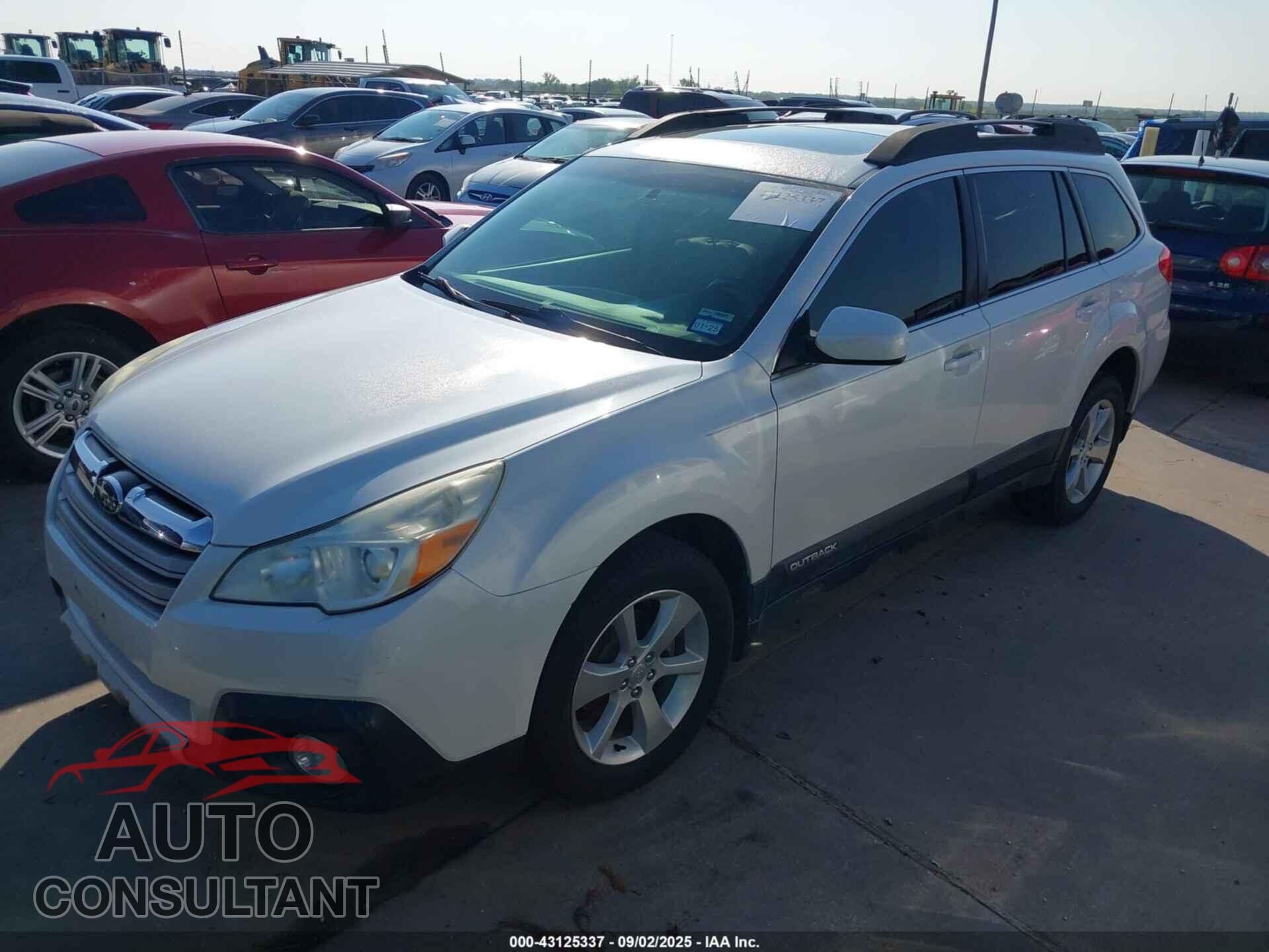 SUBARU OUTBACK 2014 - 4S4BRBLC4E3236412