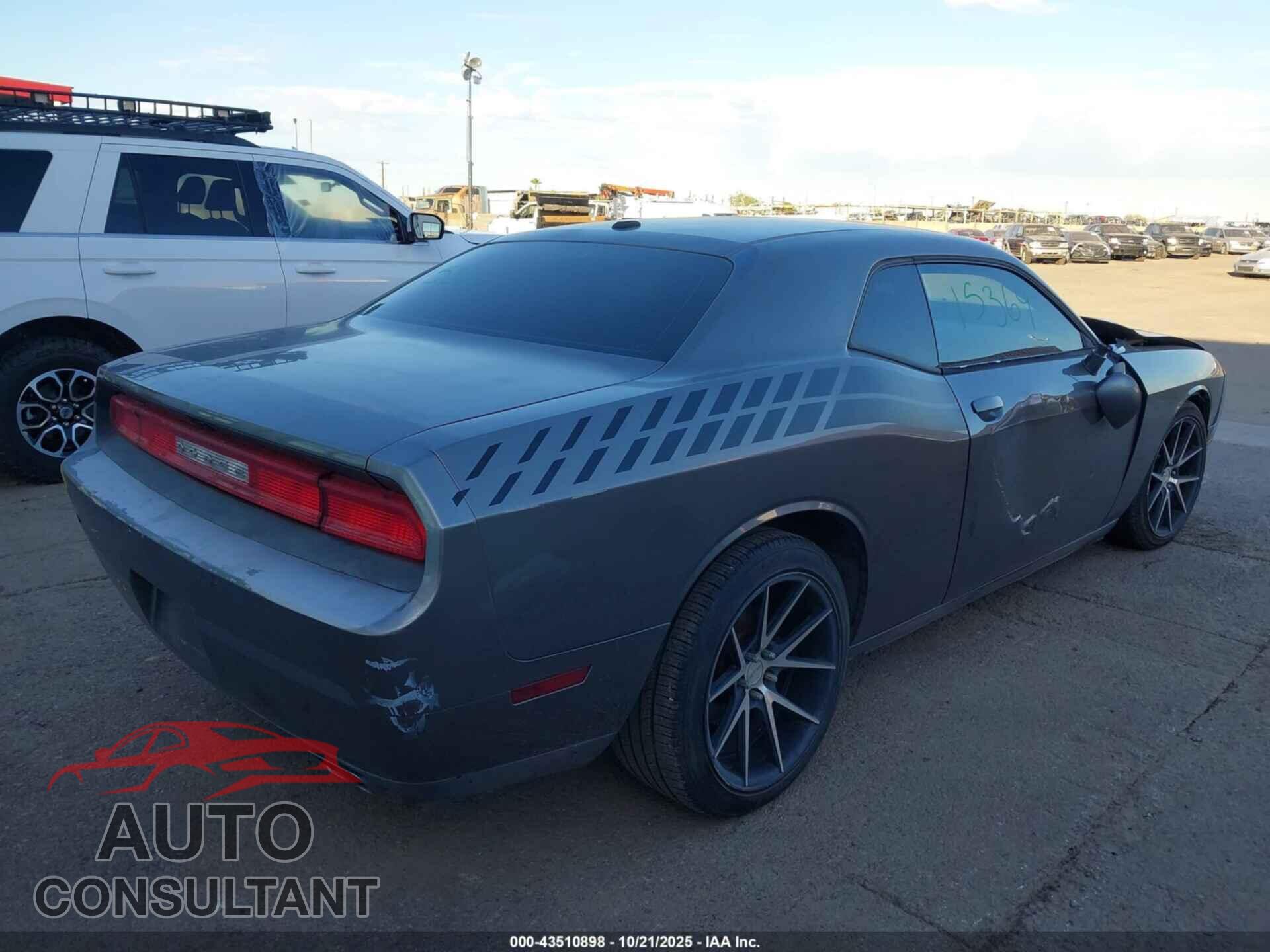 DODGE CHALLENGER 2012 - 2C3CDYAG0CH254324