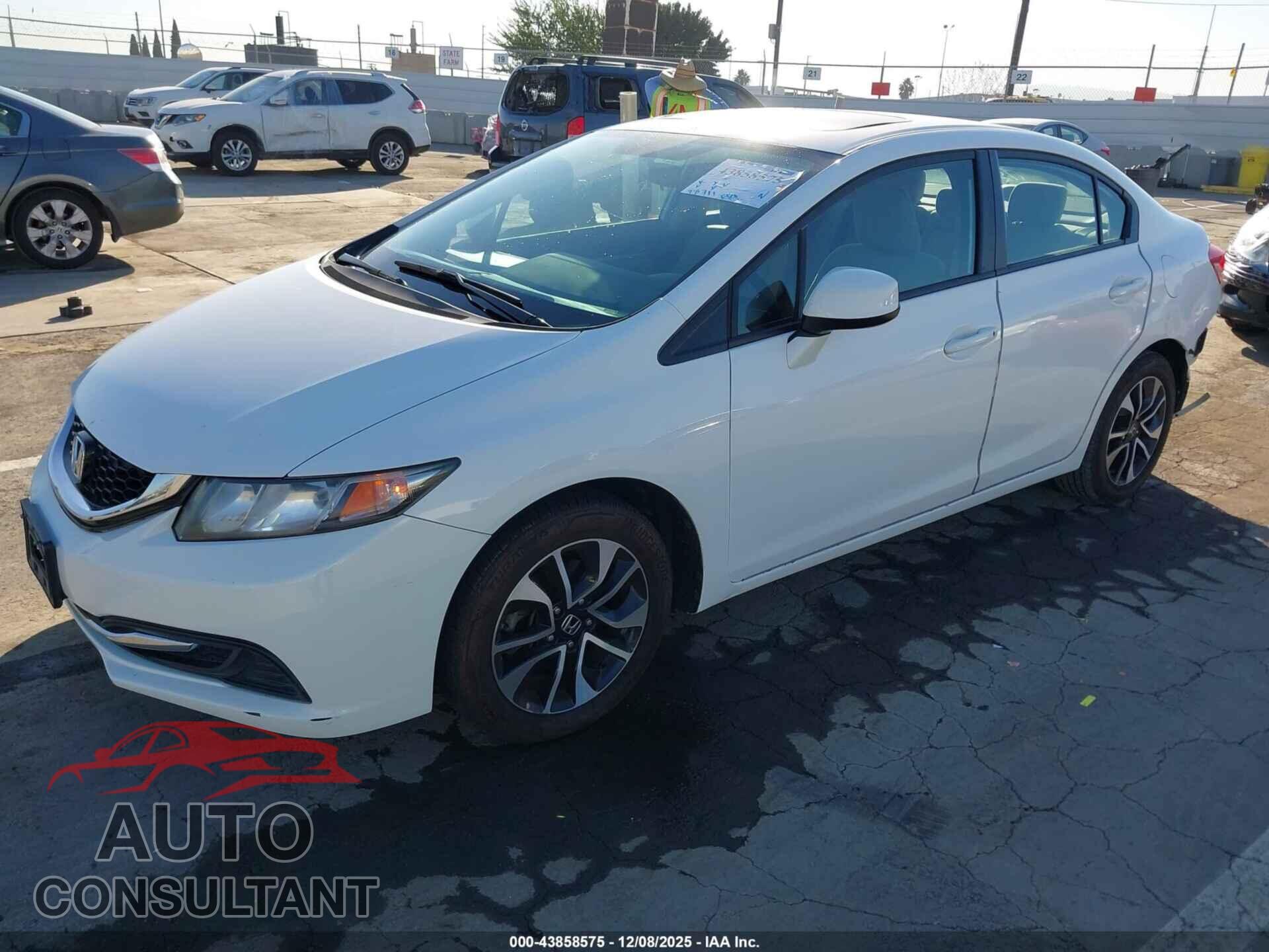 HONDA CIVIC 2013 - 19XFB2F81DE210519