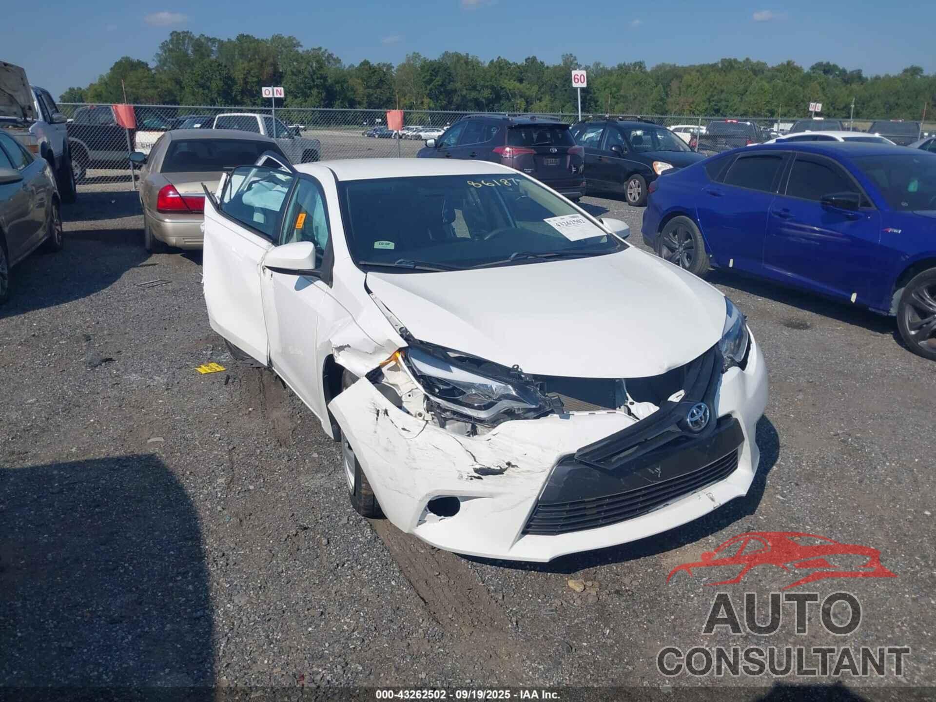 TOYOTA COROLLA 2016 - 2T1BURHE8GC557031
