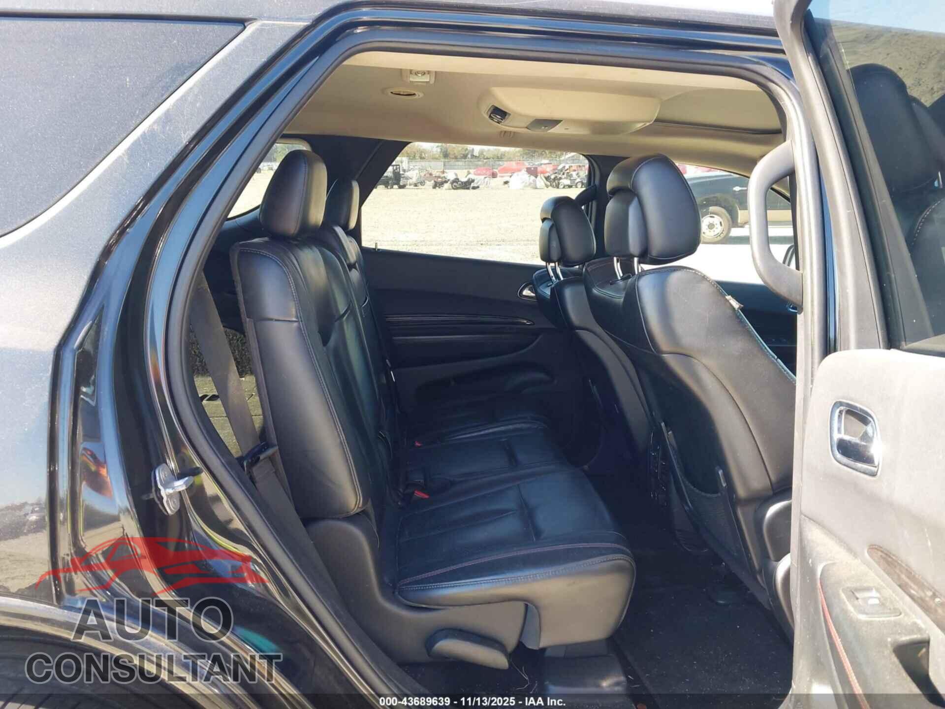 DODGE DURANGO 2011 - 1D4SD6GT5BC682135