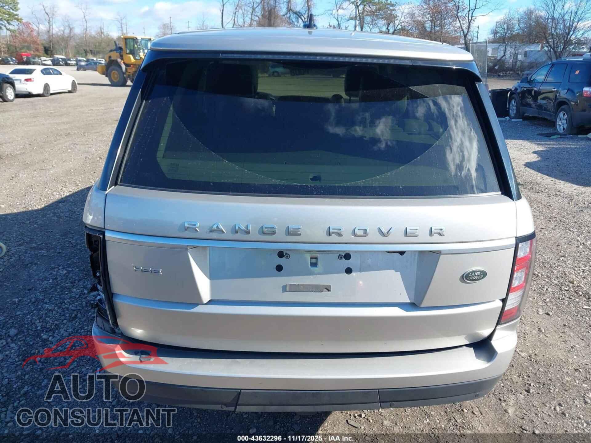 LAND ROVER RANGE ROVER 2016 - SALGS2PF8GA318606