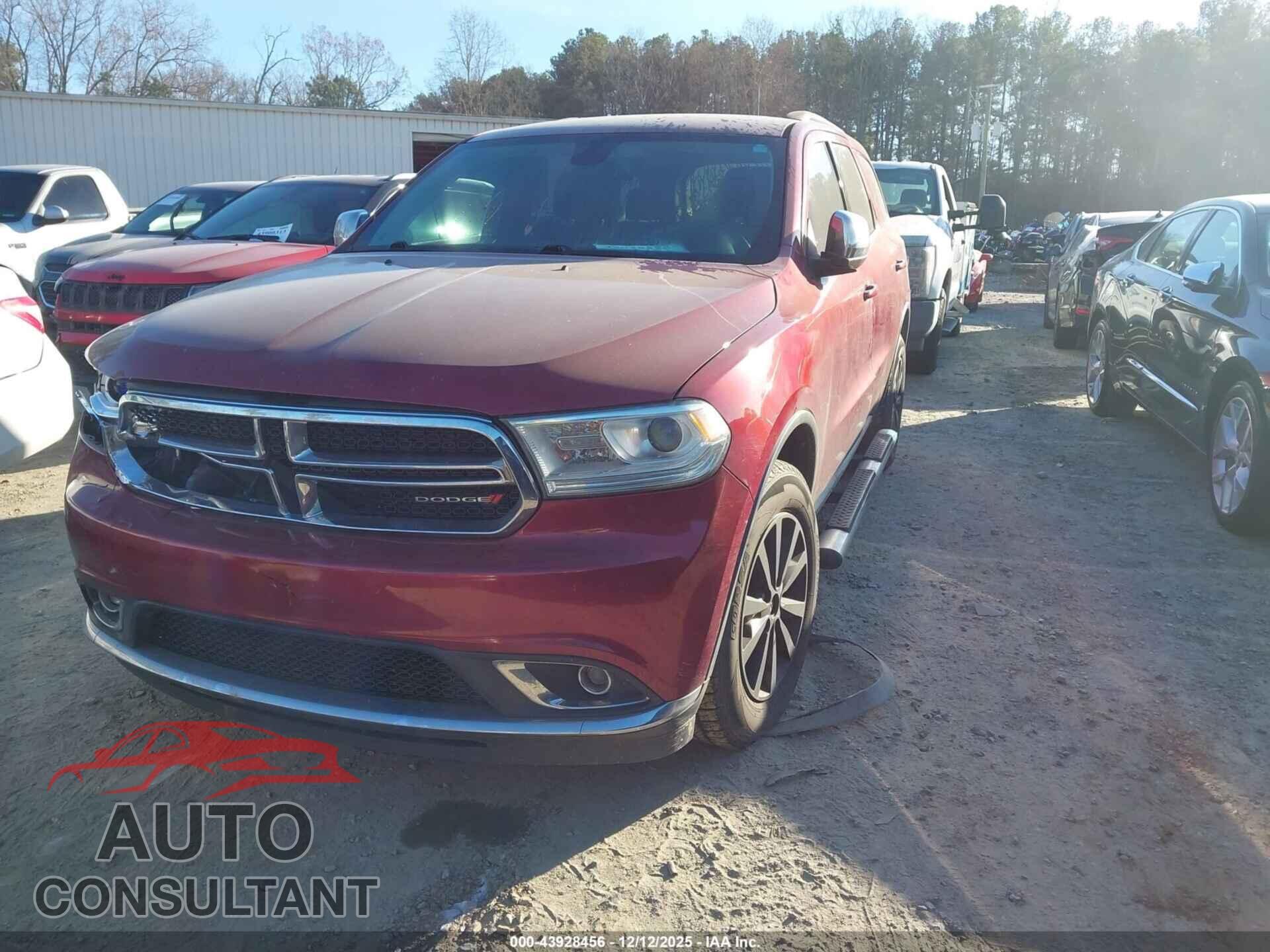 DODGE DURANGO 2015 - 1C4RDJAG1FC880839