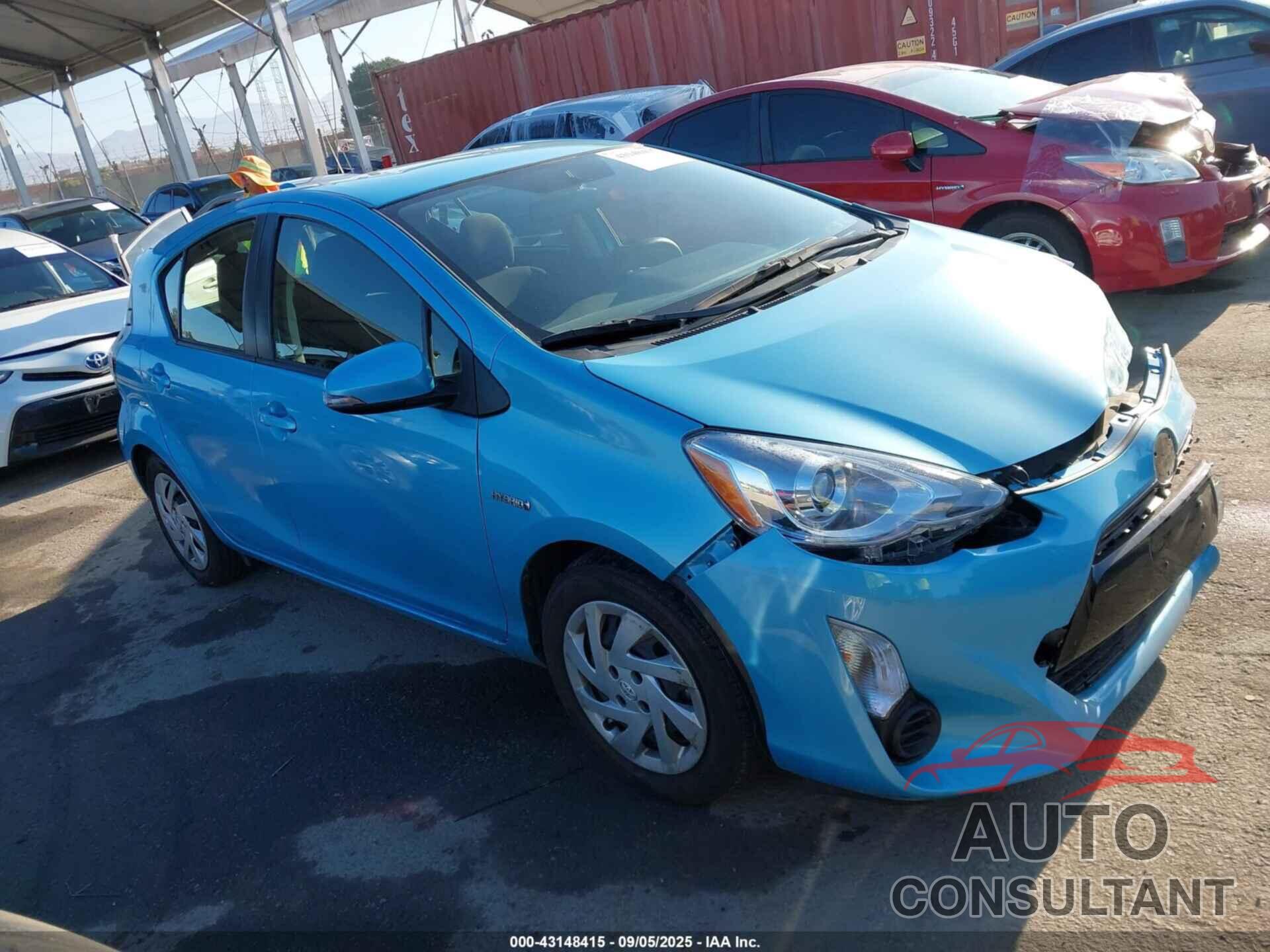 TOYOTA PRIUS C 2015 - JTDKDTB30F1100611