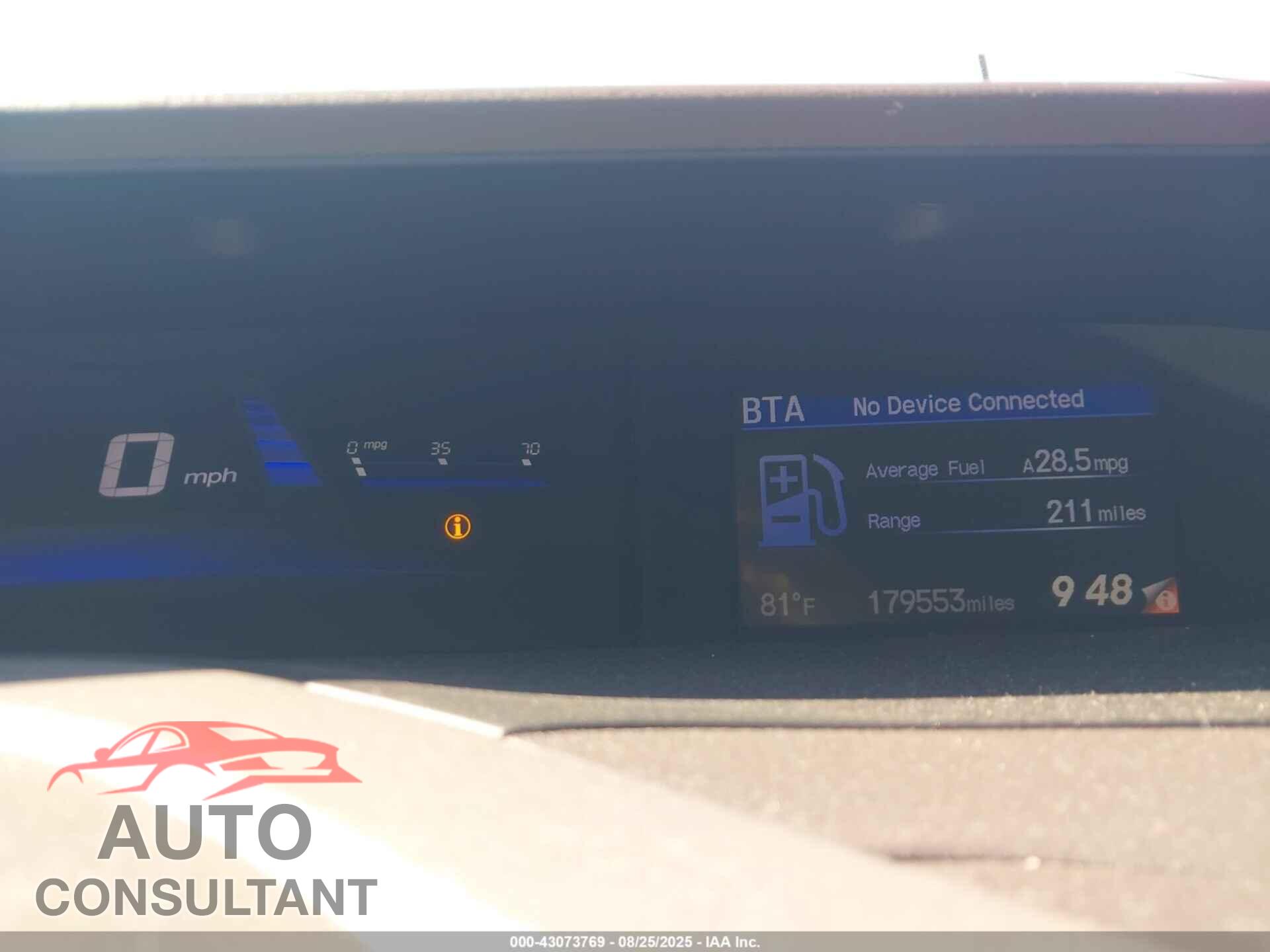 HONDA CIVIC 2012 - 19XFB2F87CE387901