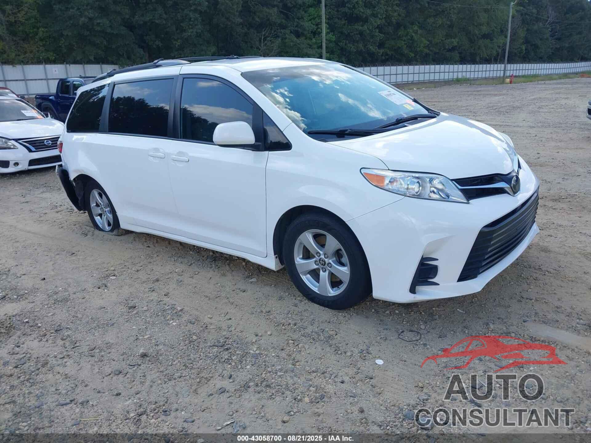 TOYOTA SIENNA 2020 - 5TDKZ3DCXLS069364