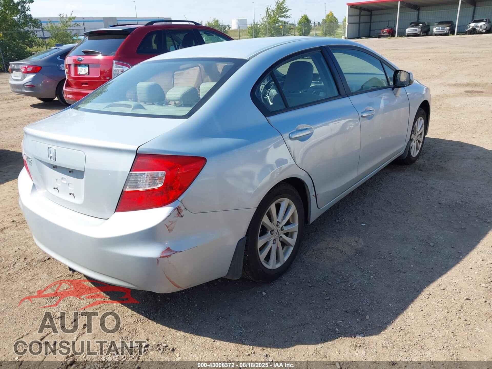 HONDA CIVIC 2012 - 2HGFB2F83CH503553