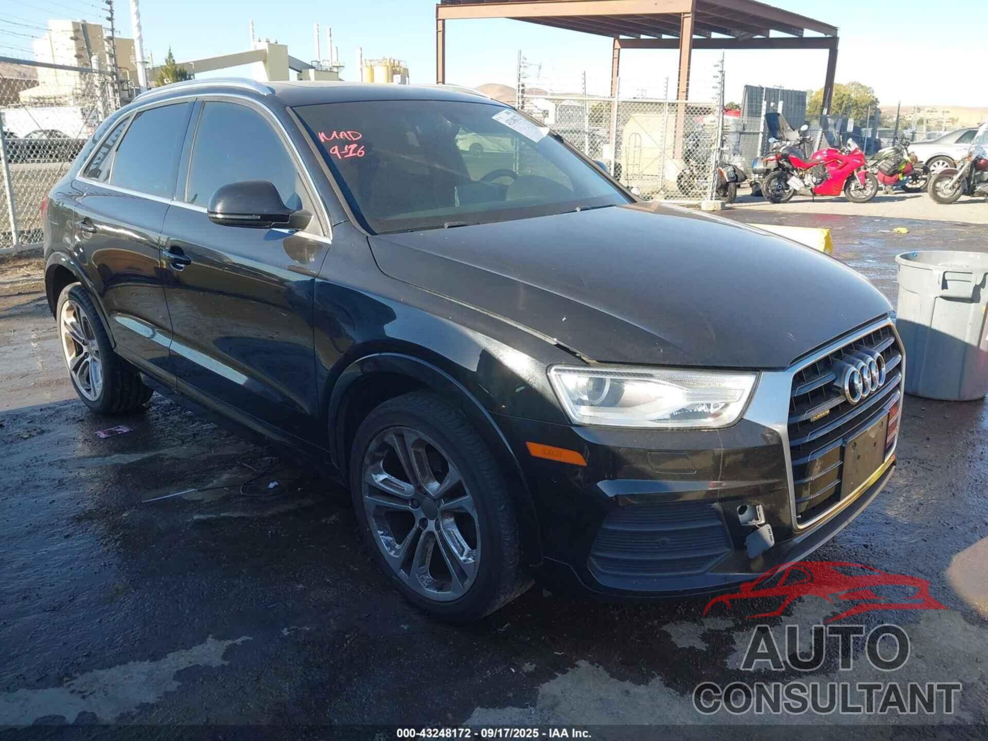 AUDI Q3 2016 - WA1EFCFS3GR014554