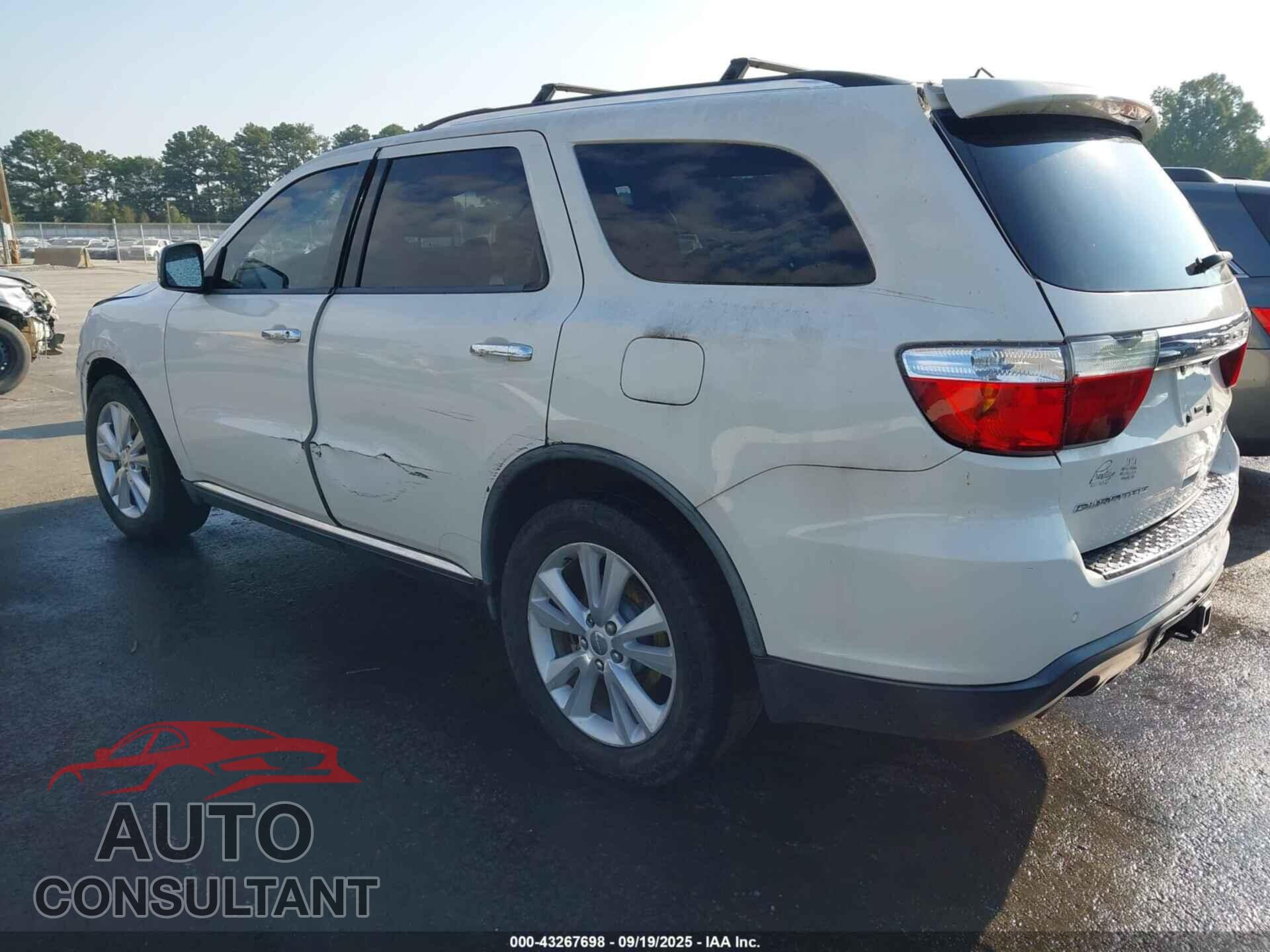 DODGE DURANGO 2011 - 1D4SD4GT6BC628041