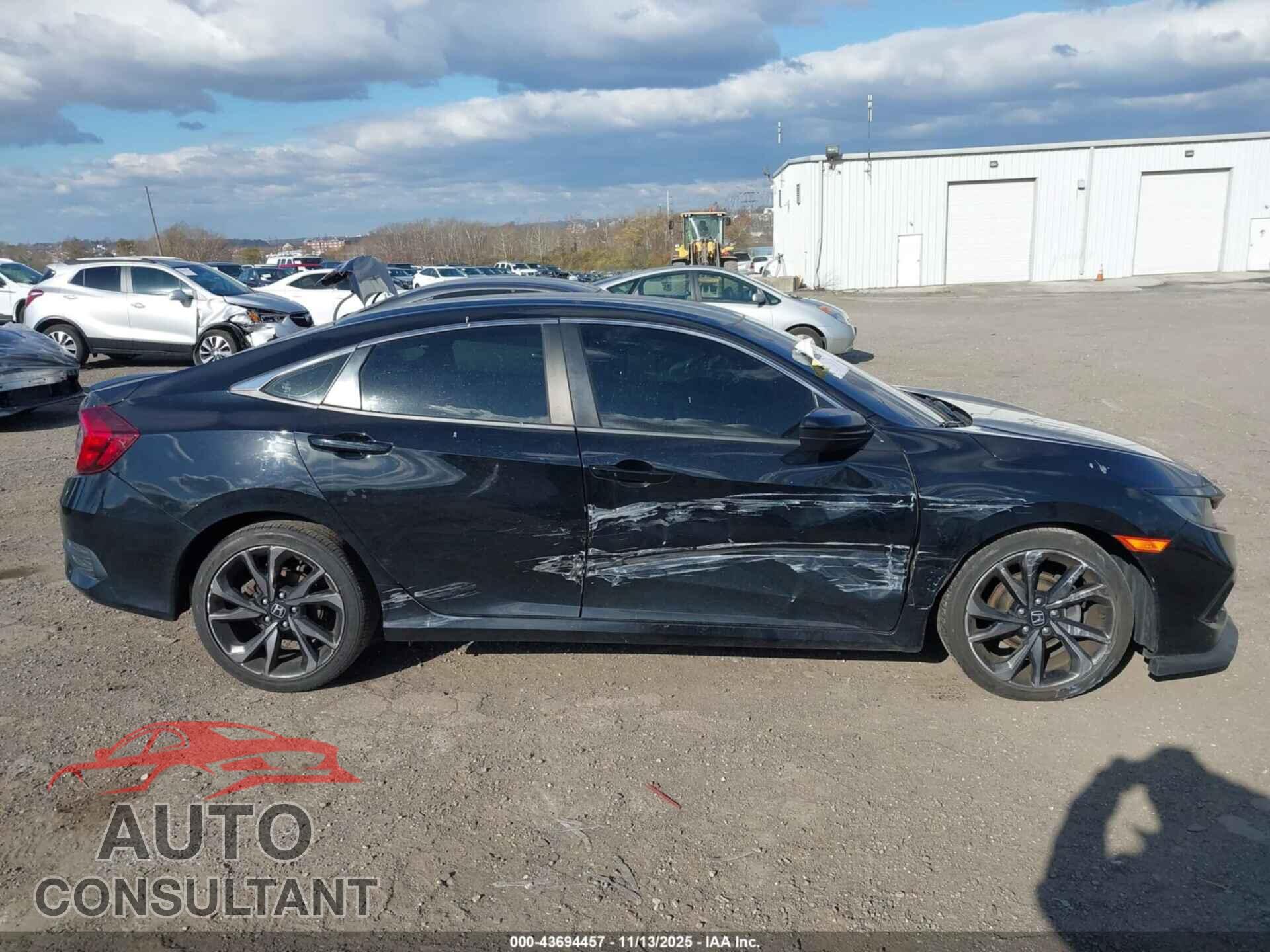 HONDA CIVIC 2020 - 19XFC2F80LE209759