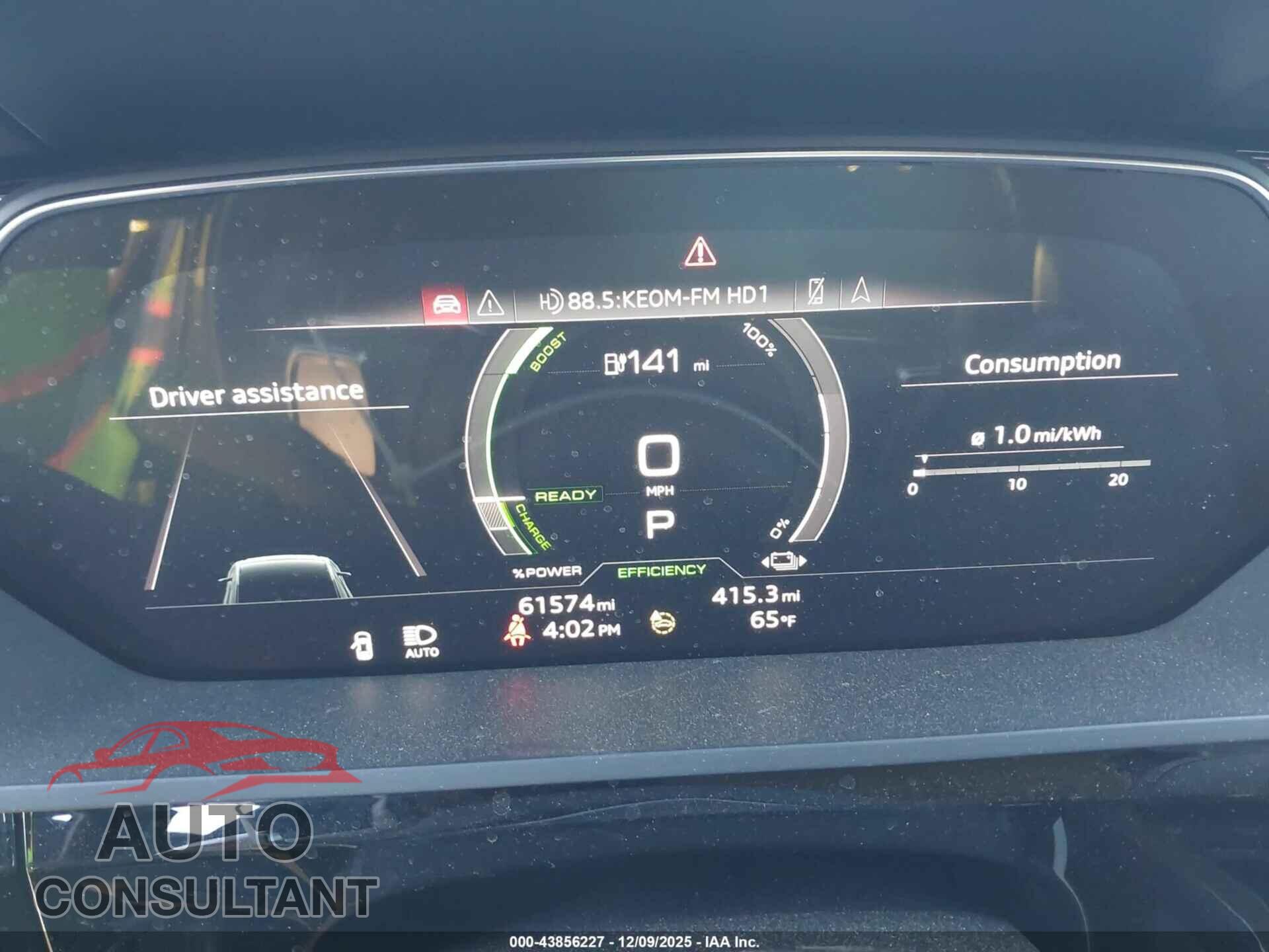 AUDI E-TRON 2021 - WA1LAAGE2MB016318