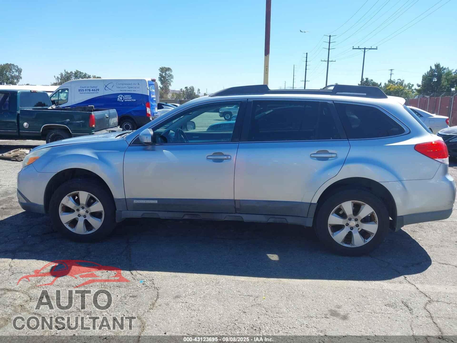 SUBARU OUTBACK 2012 - 4S4BRBFCXC3293576